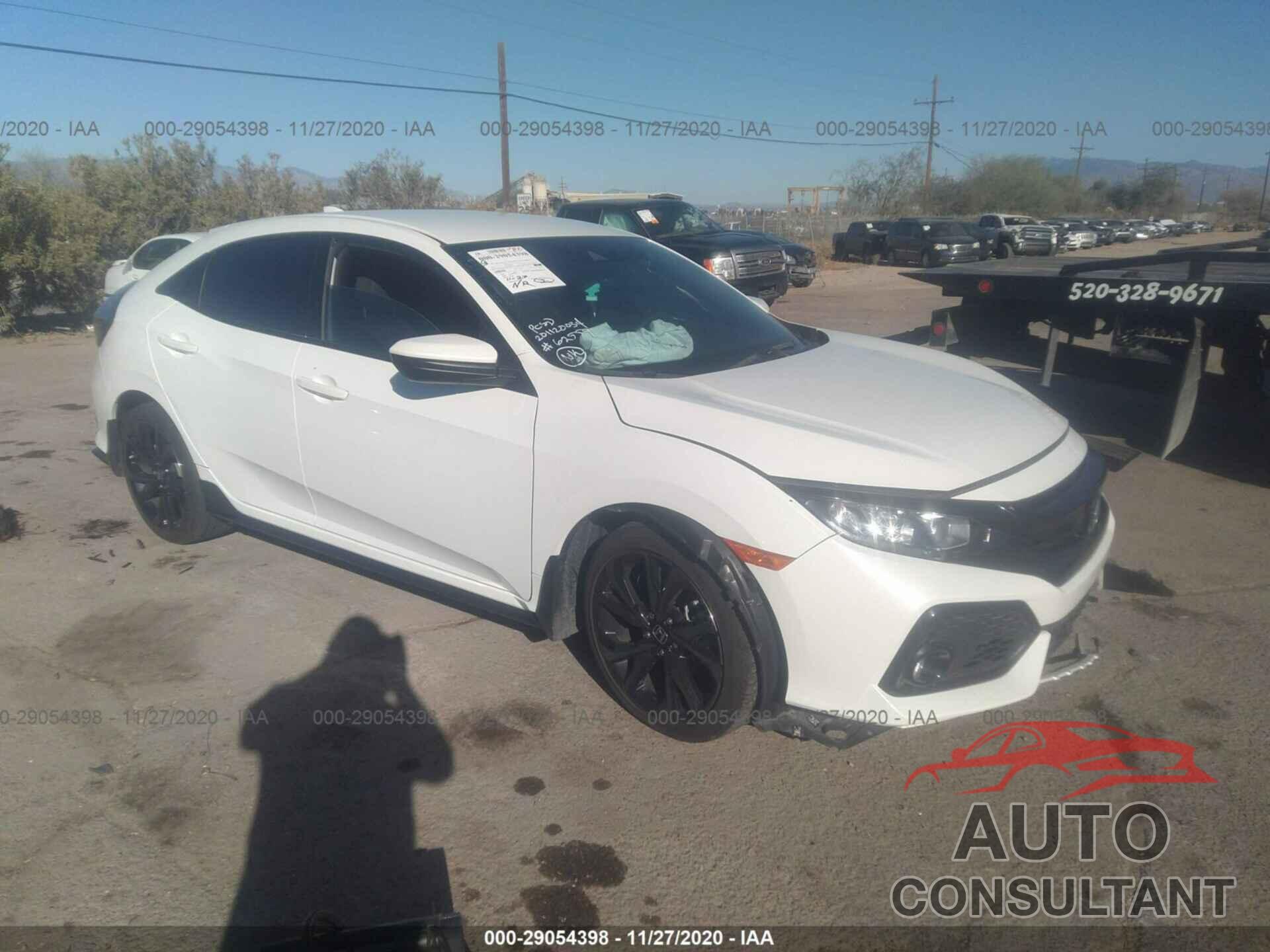 HONDA CIVIC HATCHBACK 2019 - SHHFK7H41KU409485
