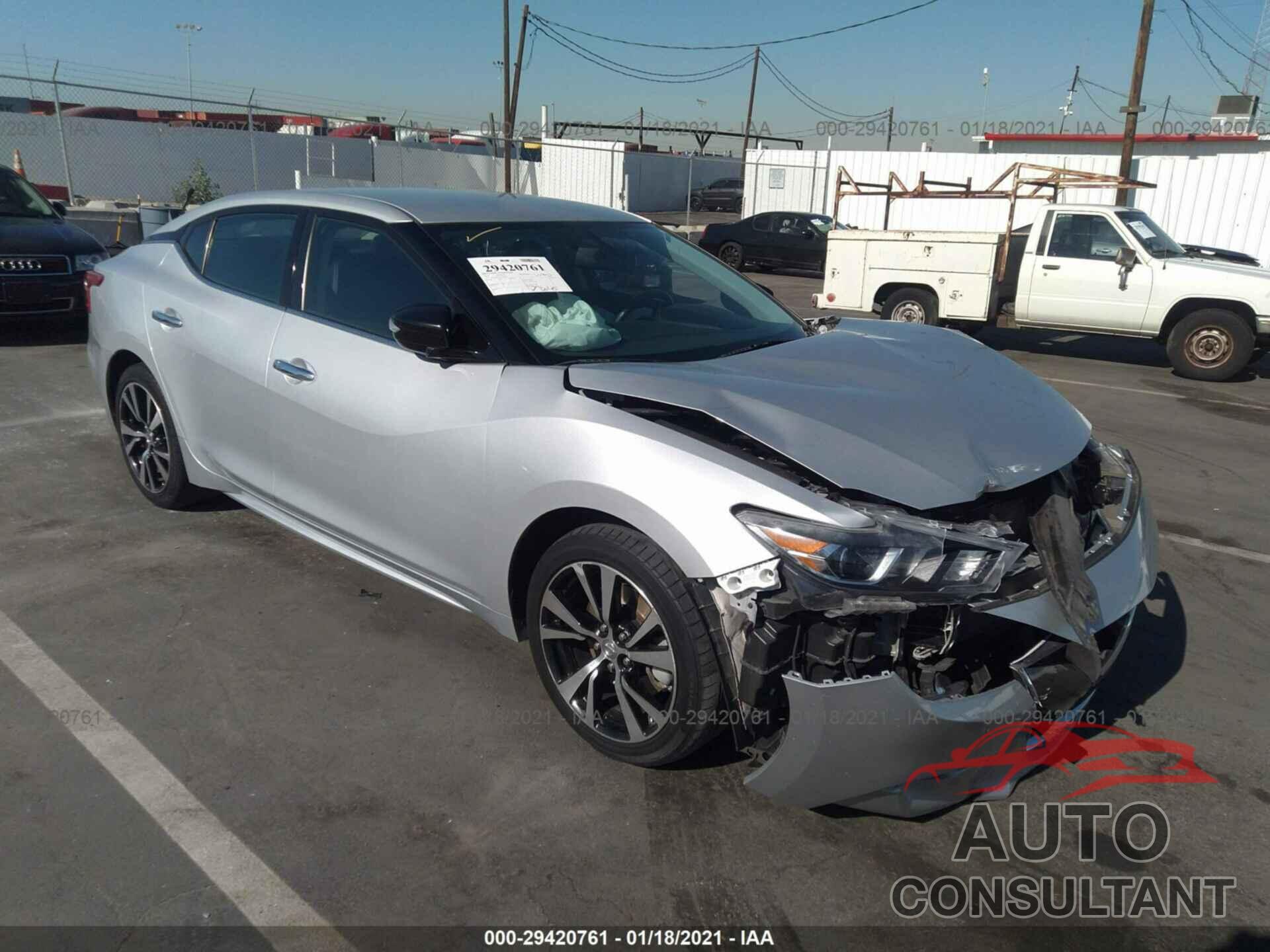 NISSAN MAXIMA 2018 - 1N4AA6AP1JC360464