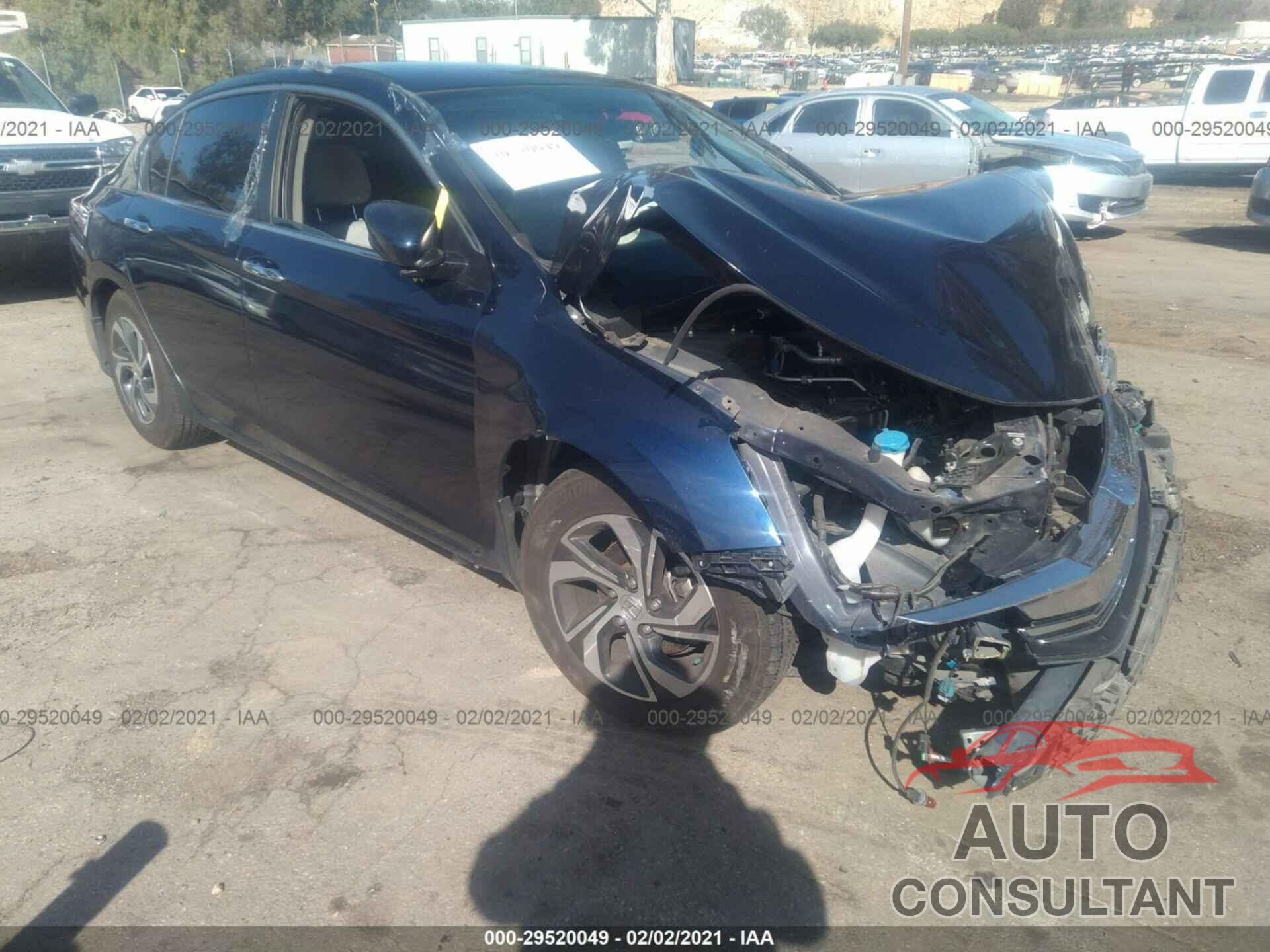 HONDA ACCORD SEDAN 2016 - 1HGCR2F3XGA085130