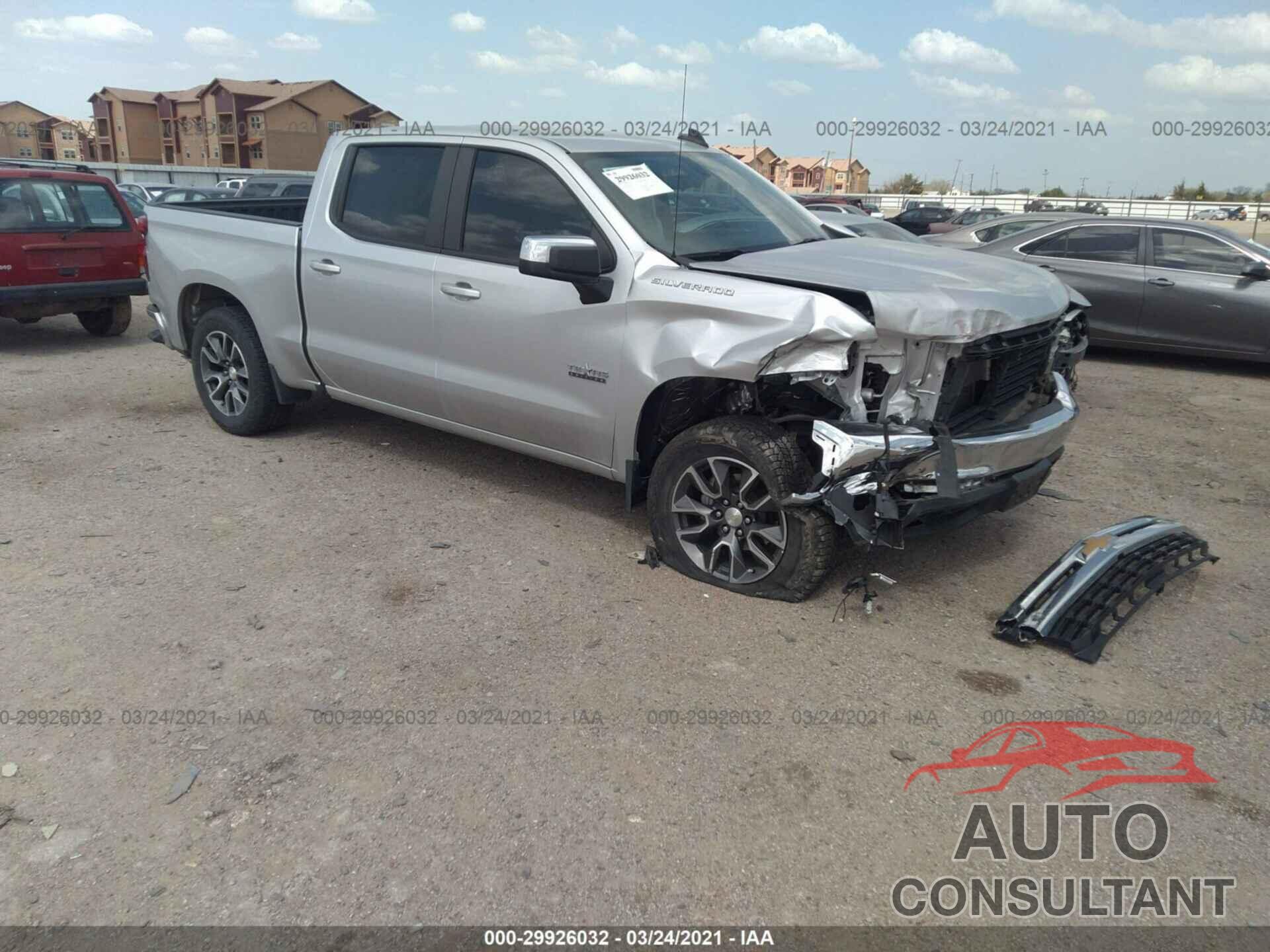 CHEVROLET SILVERADO 1500 2019 - 3GCPWCED5KG201563
