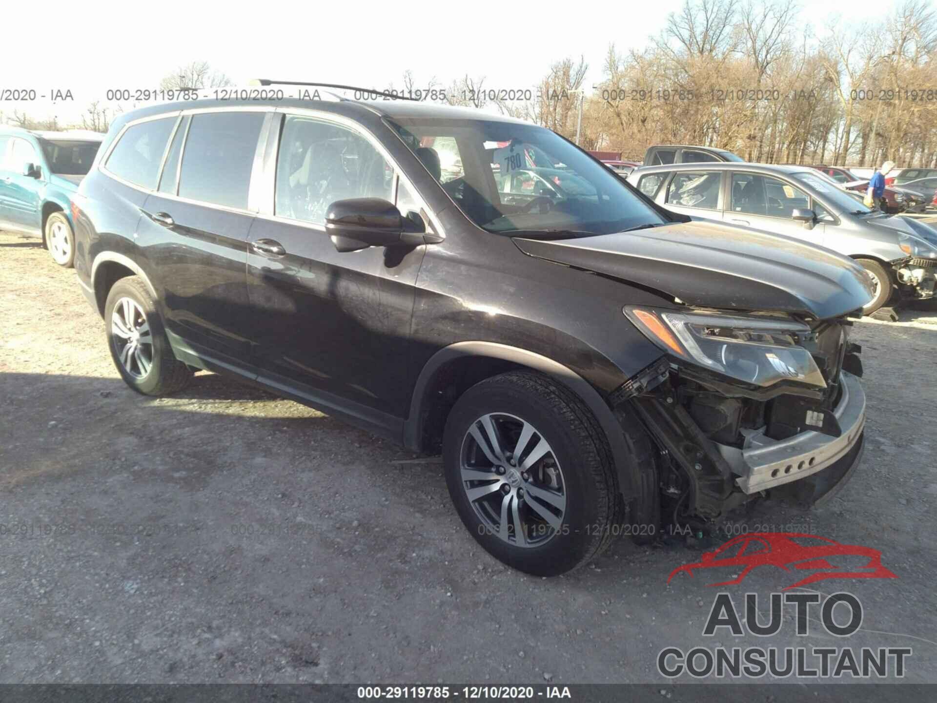 HONDA PILOT 2016 - 5FNYF6H53GB074559