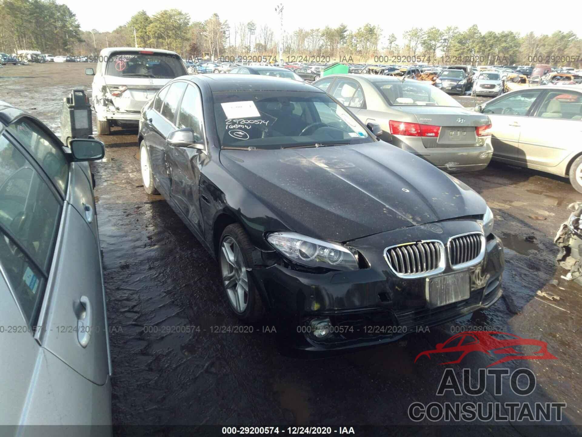 BMW 5 SERIES 2016 - WBA5B3C51GG254775