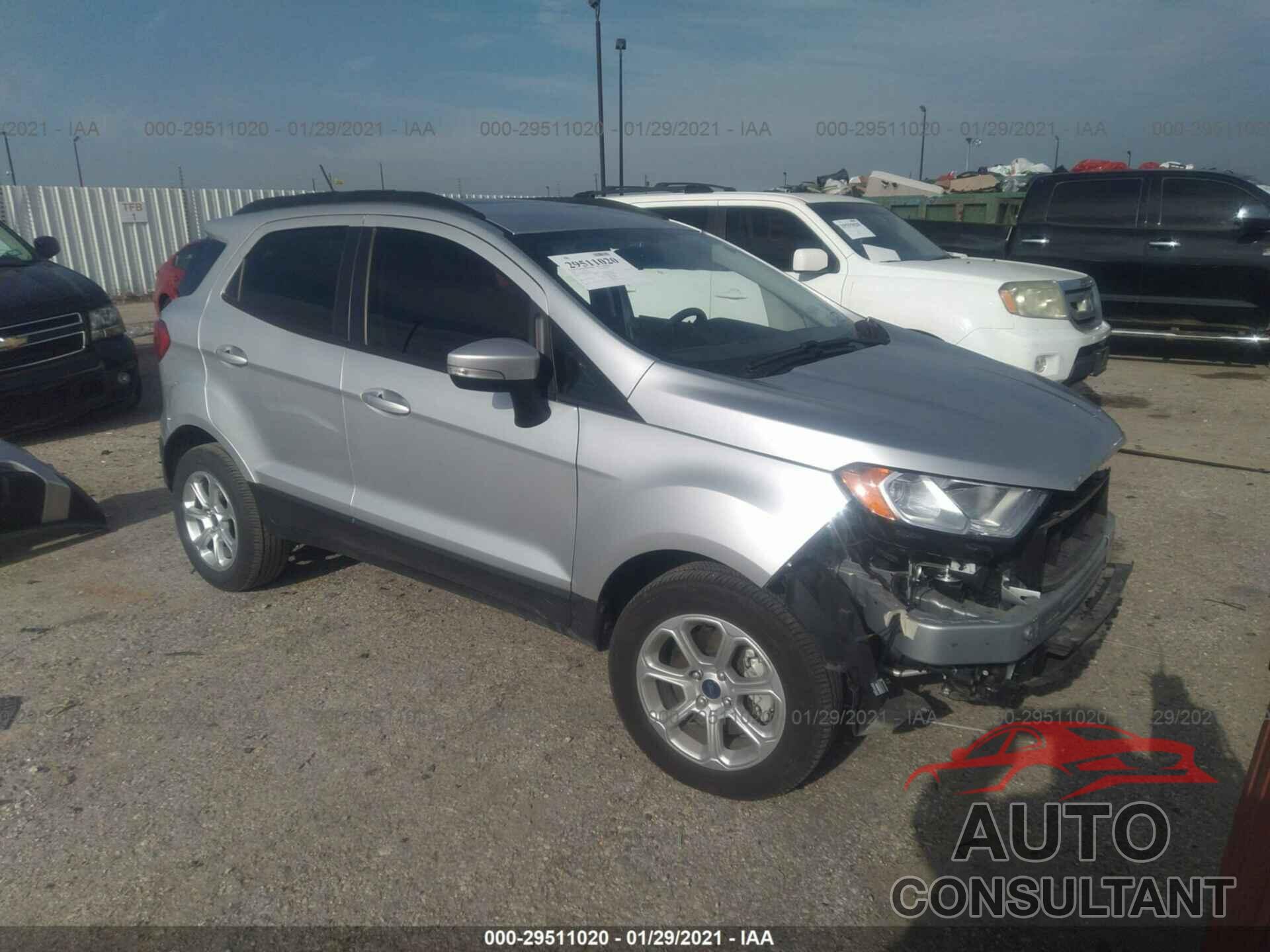 FORD ECOSPORT 2020 - MAJ3S2GE9LC361014