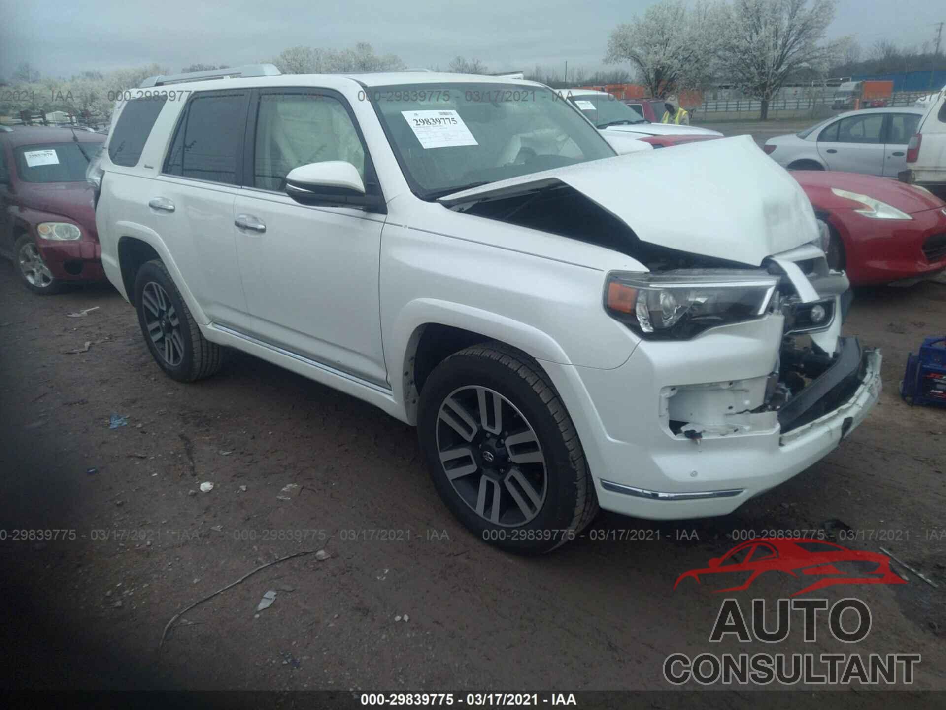 TOYOTA 4RUNNER 2017 - JTEBU5JR2H5422353