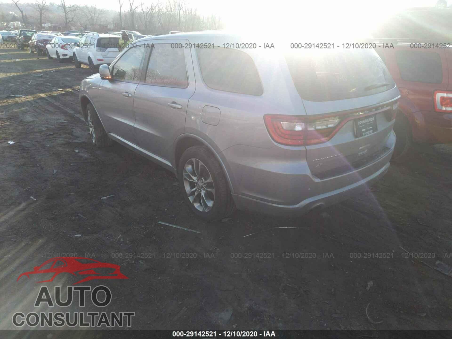 DODGE DURANGO 2019 - 1C4RDJDGXKC733991