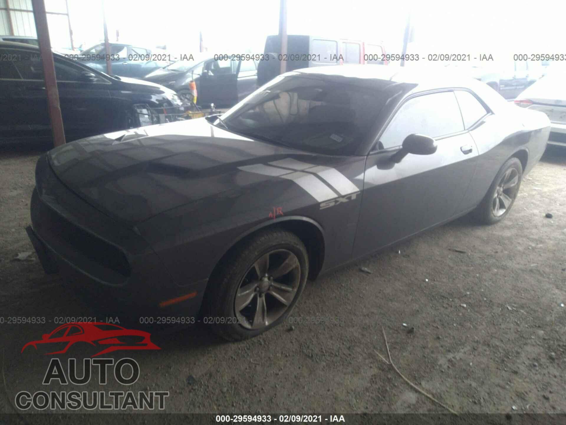 DODGE CHALLENGER 2016 - 2C3CDZAGXGH184097