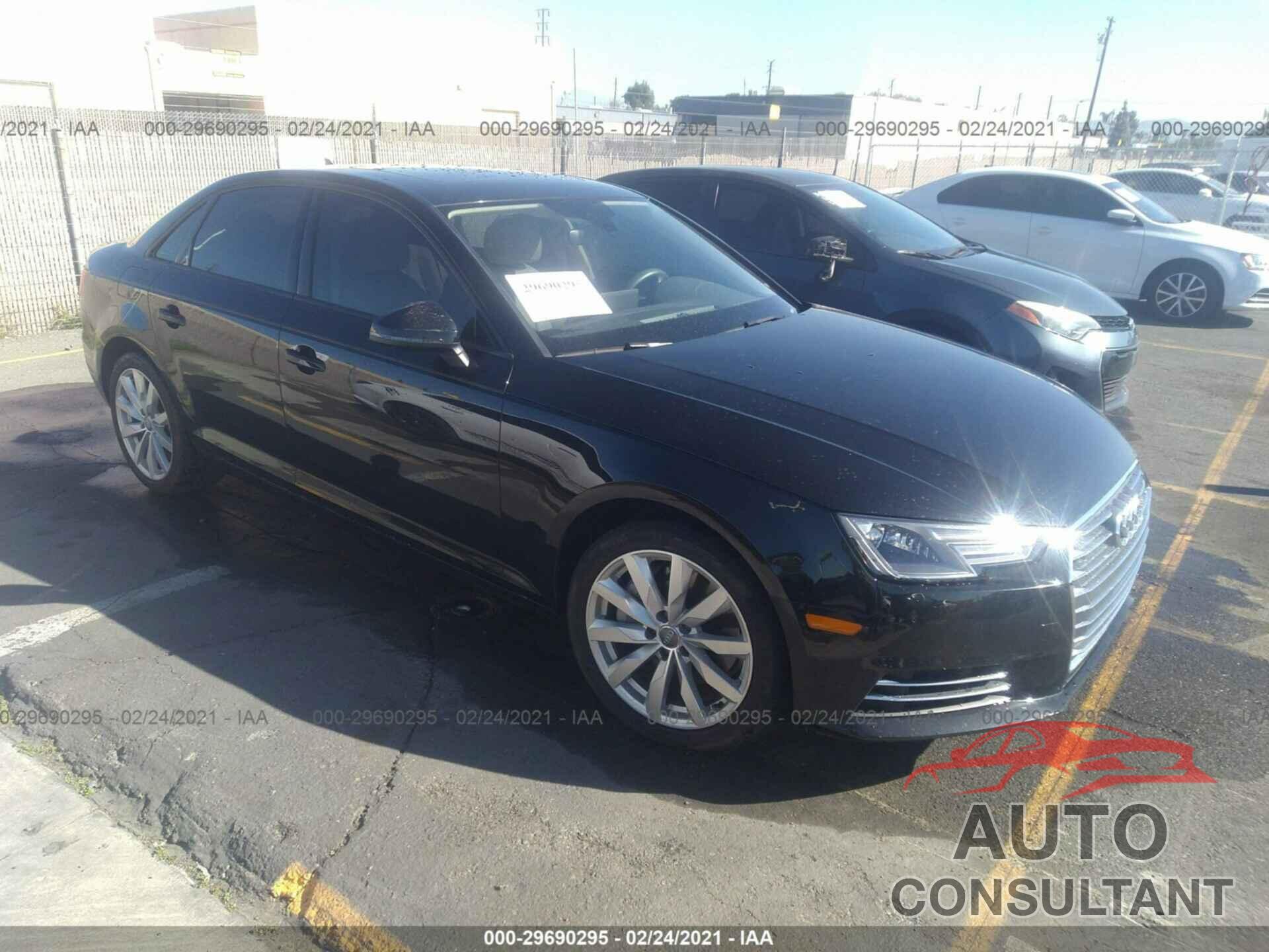 AUDI A4 2017 - WAUGNAF44HN029660