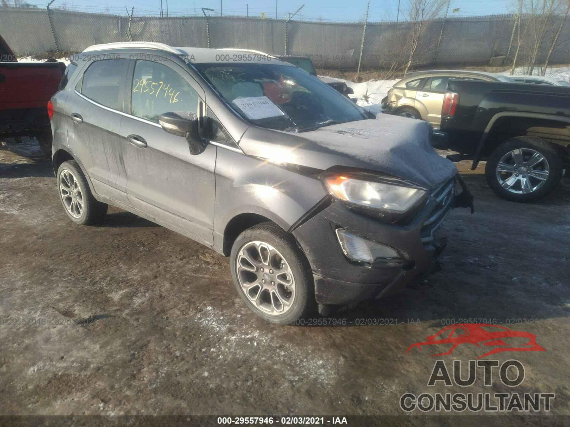 FORD ECOSPORT 2020 - MAJ6S3KL9LC312503