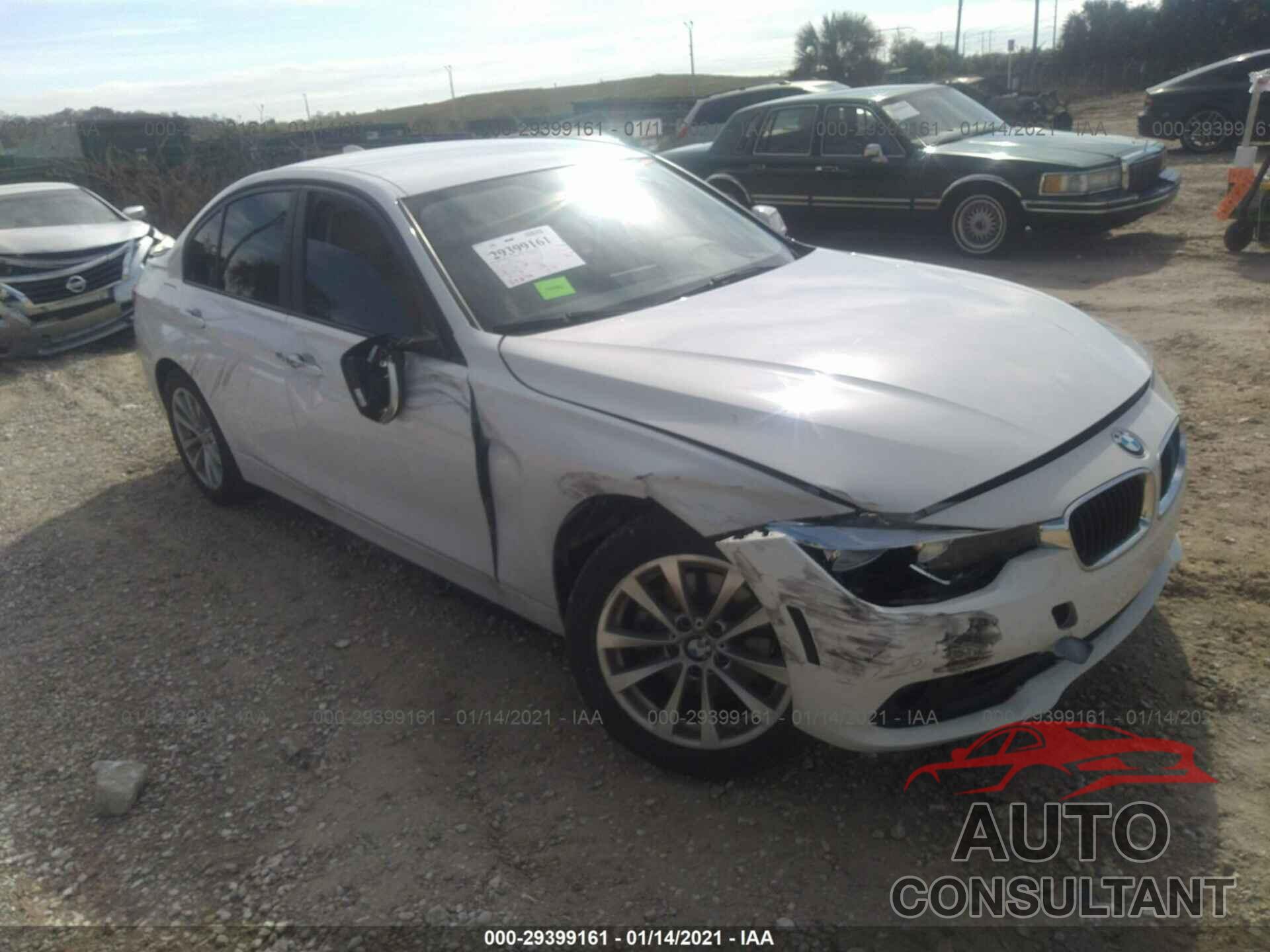 BMW 3 SERIES 2016 - WBA8E1G57GNU11966