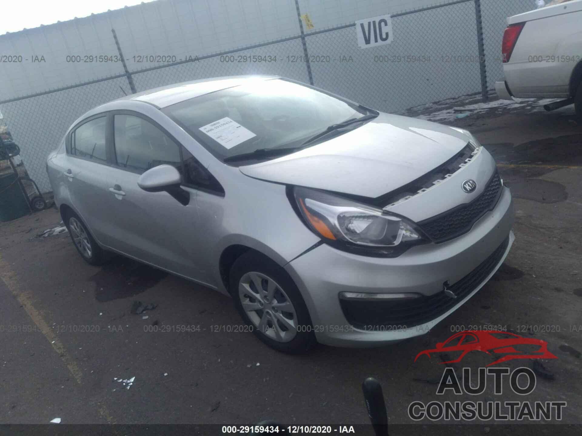 KIA RIO 2017 - KNADM4A34H6015256