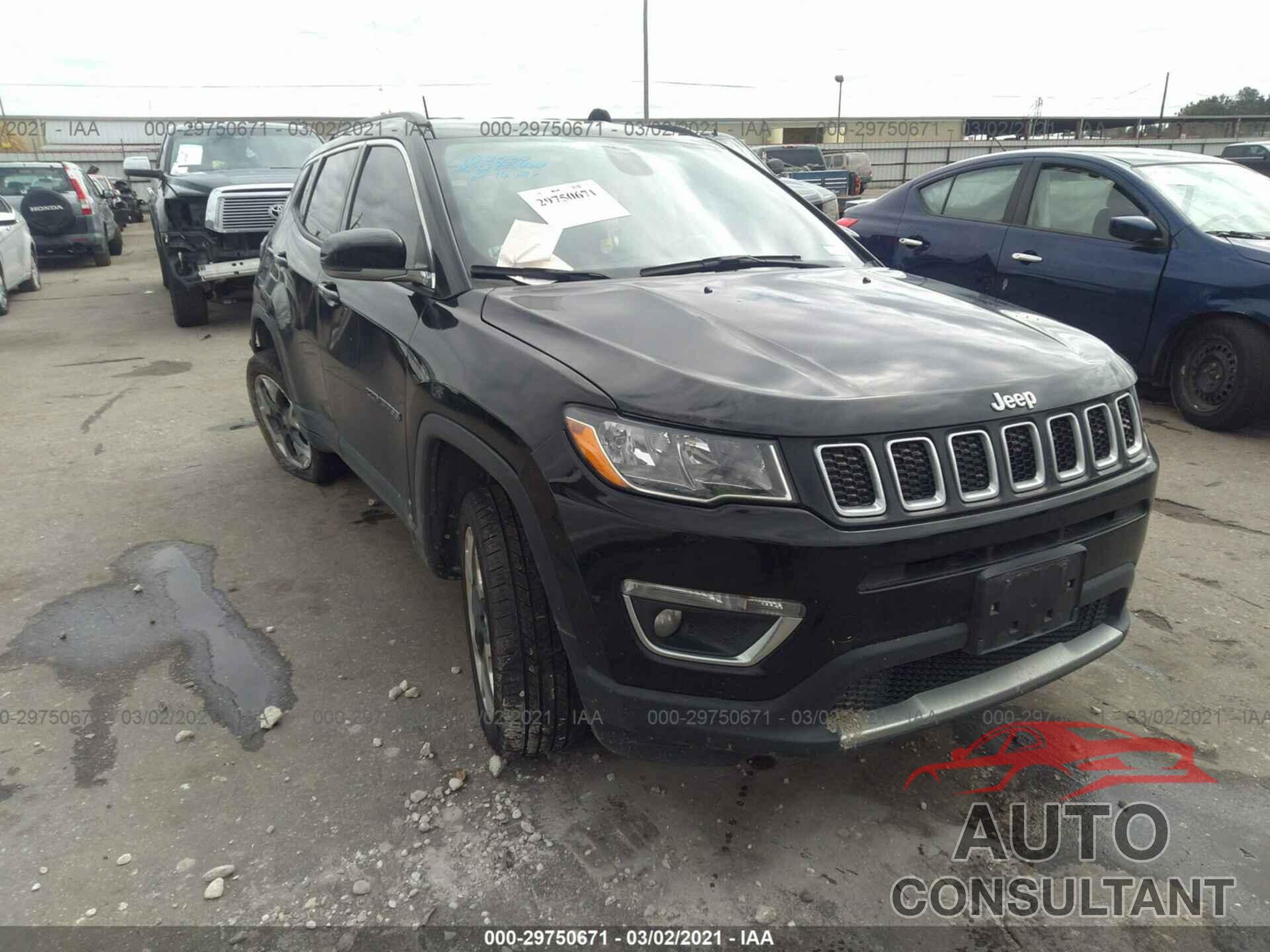 JEEP COMPASS 2019 - 3C4NJDCB3KT596587