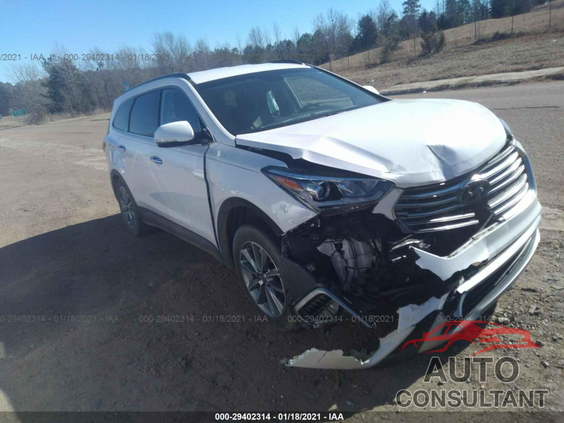 HYUNDAI SANTA FE 2017 - KM8SN4HF1HU236571