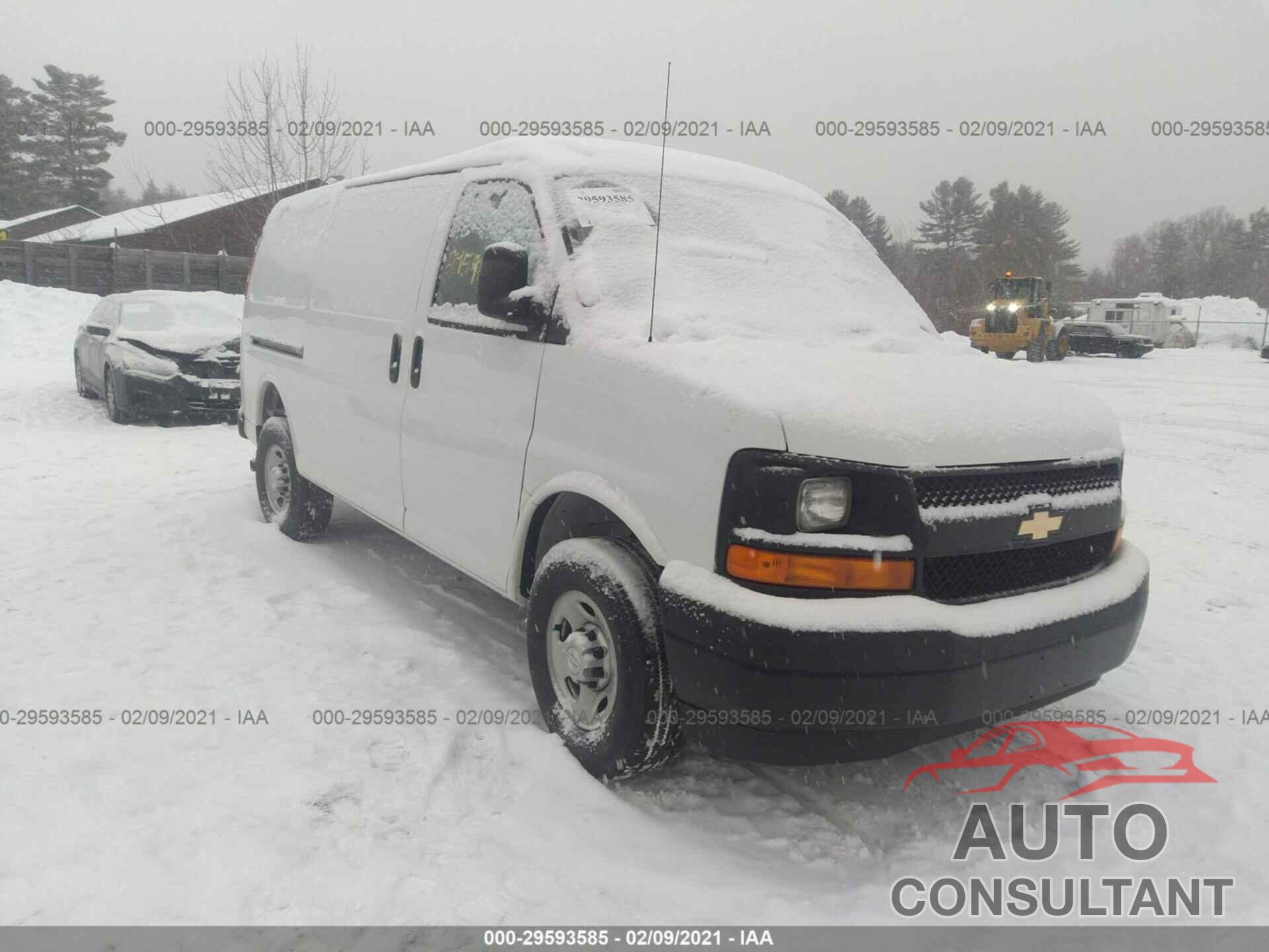 CHEVROLET EXPRESS CARGO VAN 2017 - 1GCWGAFF0H1349169