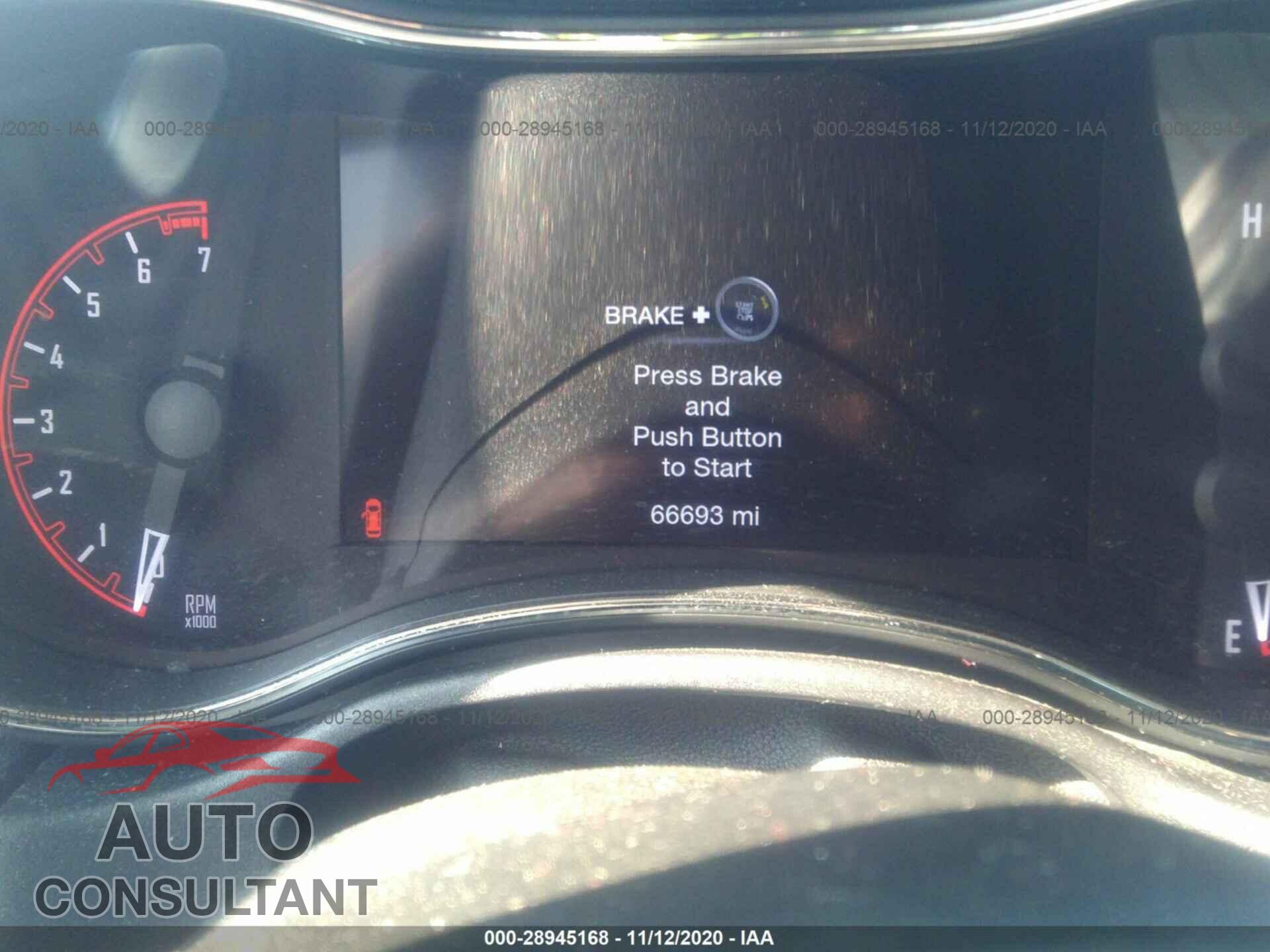 DODGE DURANGO 2017 - 1C4RDHAG4HC672322