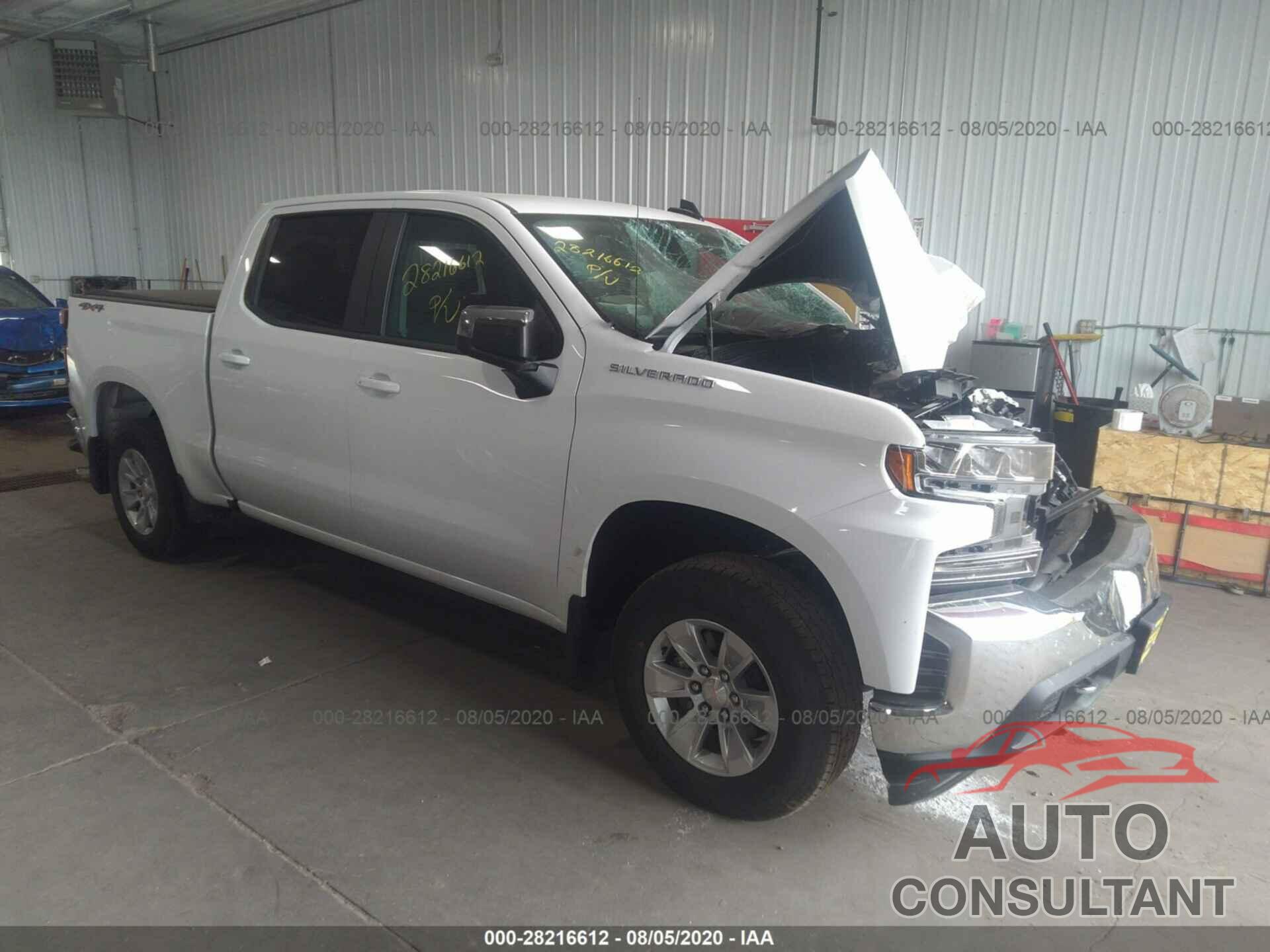 CHEVROLET SILVERADO 1500 2020 - 3GCUYDED3LG339073