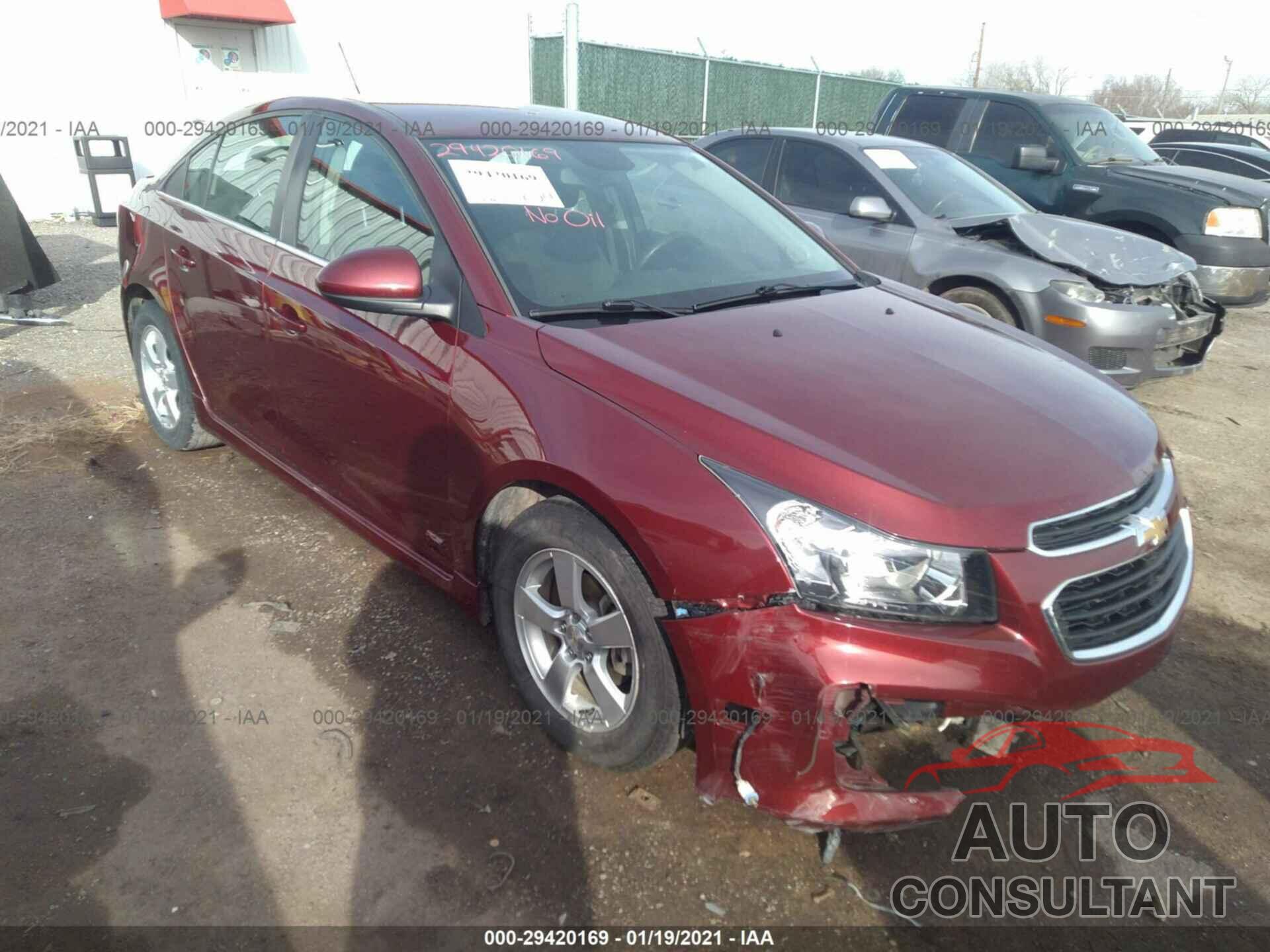 CHEVROLET CRUZE LIMITED 2016 - 1G1PE5SB8G7211212