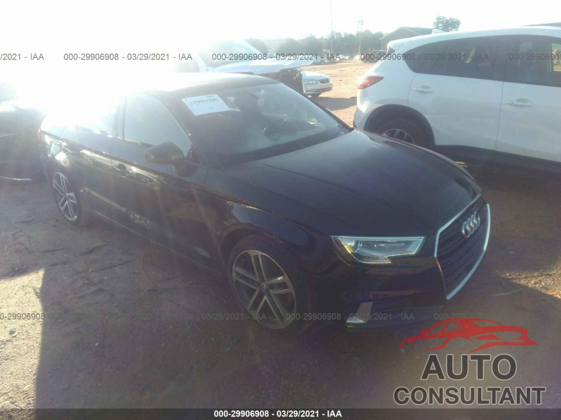 AUDI A3 SEDAN 2017 - WAUAUGFFXH1028341