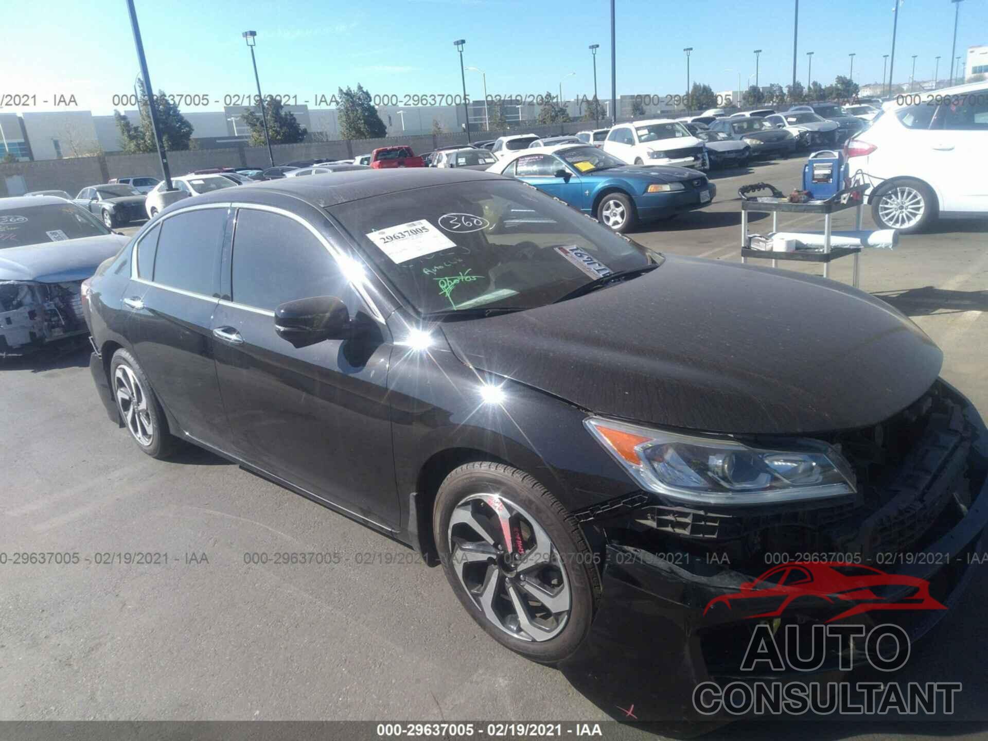 HONDA ACCORD SEDAN 2017 - 1HGCR3F80HA011301