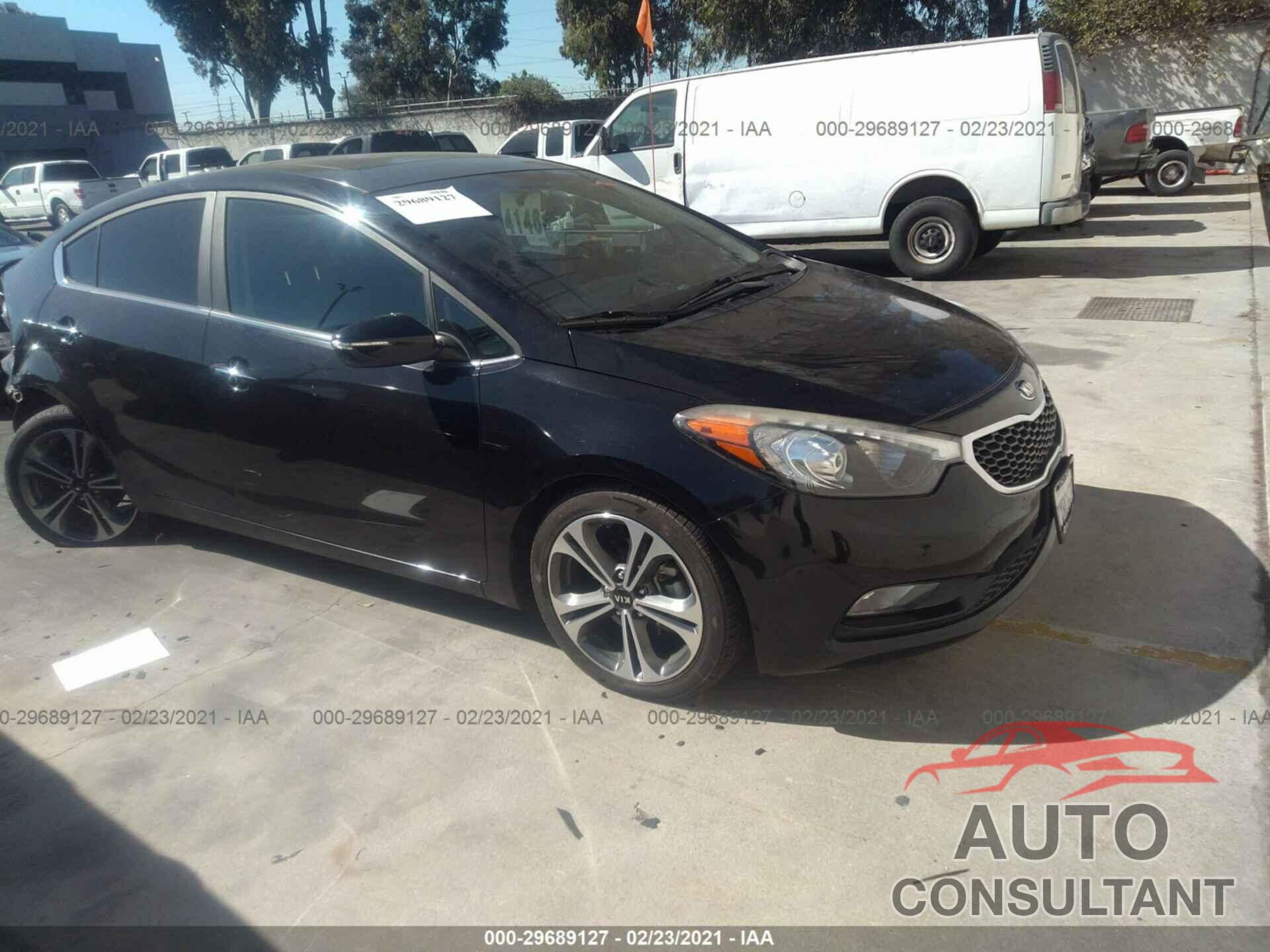 KIA FORTE 2016 - KNAFZ4A83G5522689