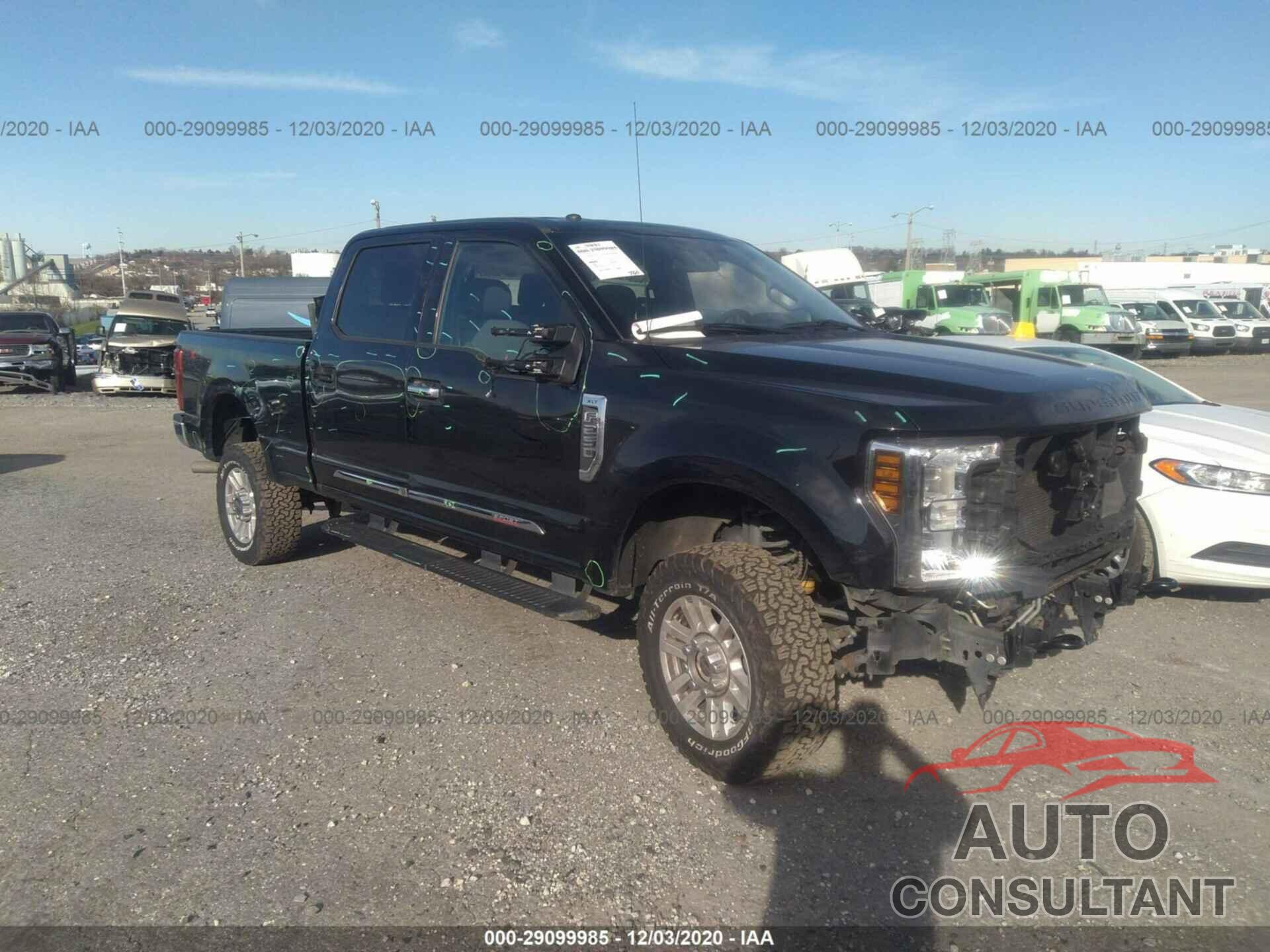 FORD SUPER DUTY F-250 SRW 2019 - 1FT7W2B63KEE34350