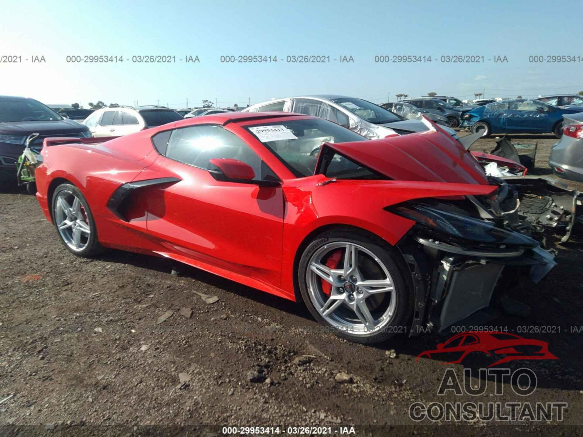 CHEVROLET CORVETTE 2020 - 1G1Y72D45L5111683