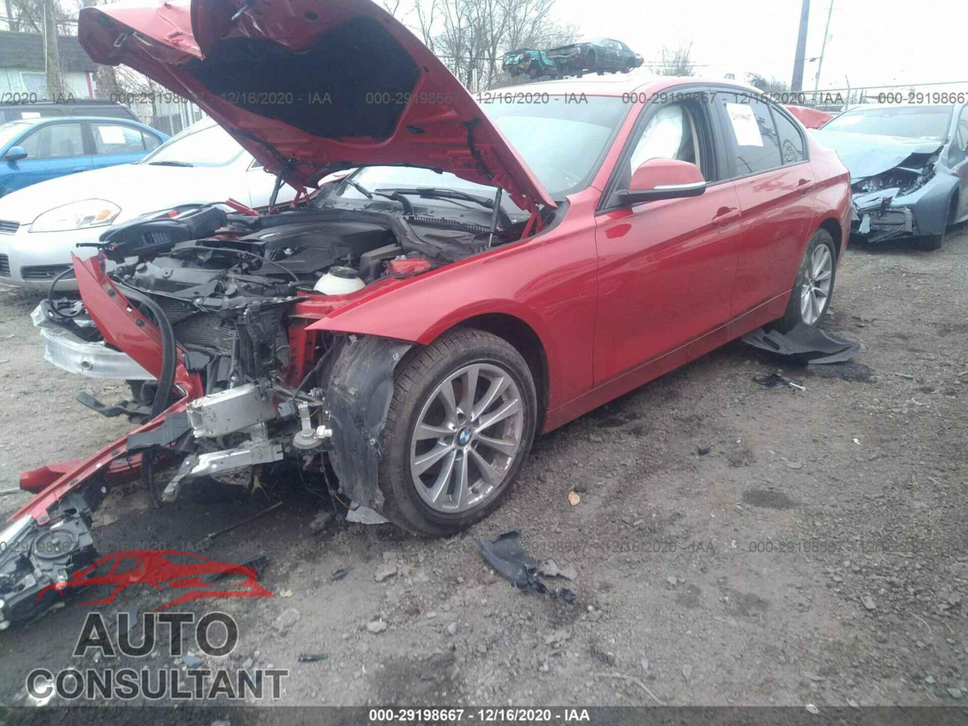 BMW 3 SERIES 2016 - WBA8E5G57GNU22019