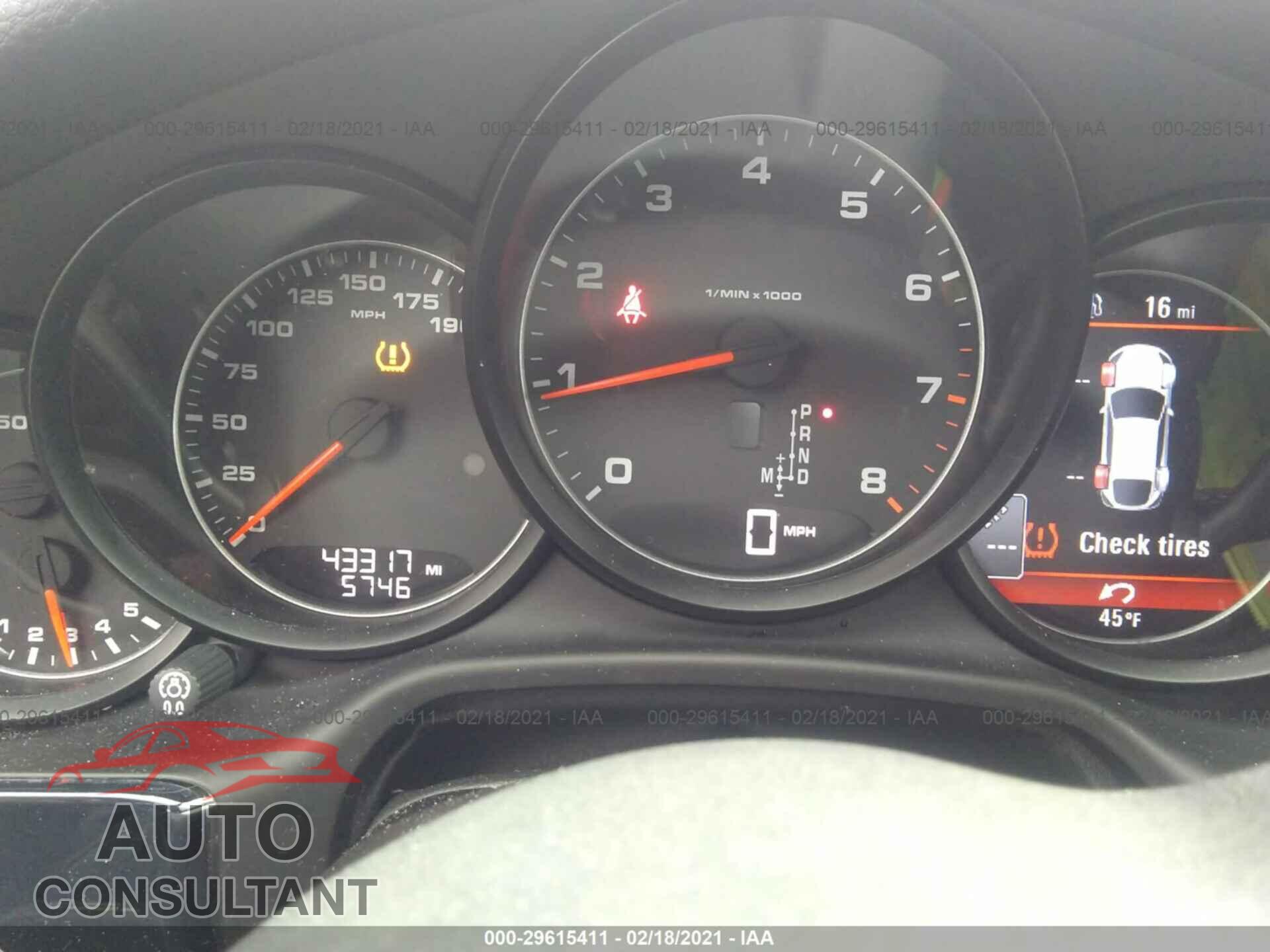 PORSCHE PANAMERA 2016 - WP0AA2A73GL004500
