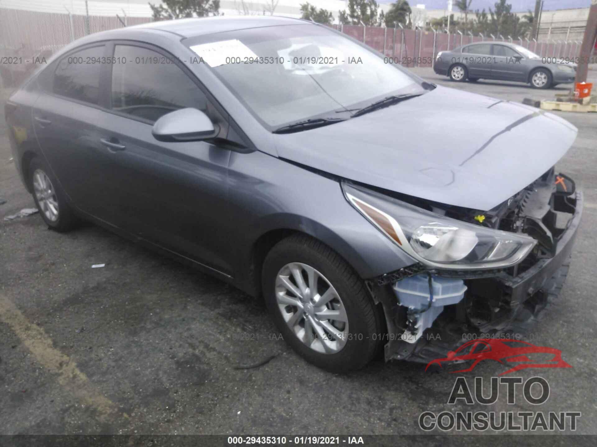 HYUNDAI ACCENT 2018 - 3KPC24A31JE012559
