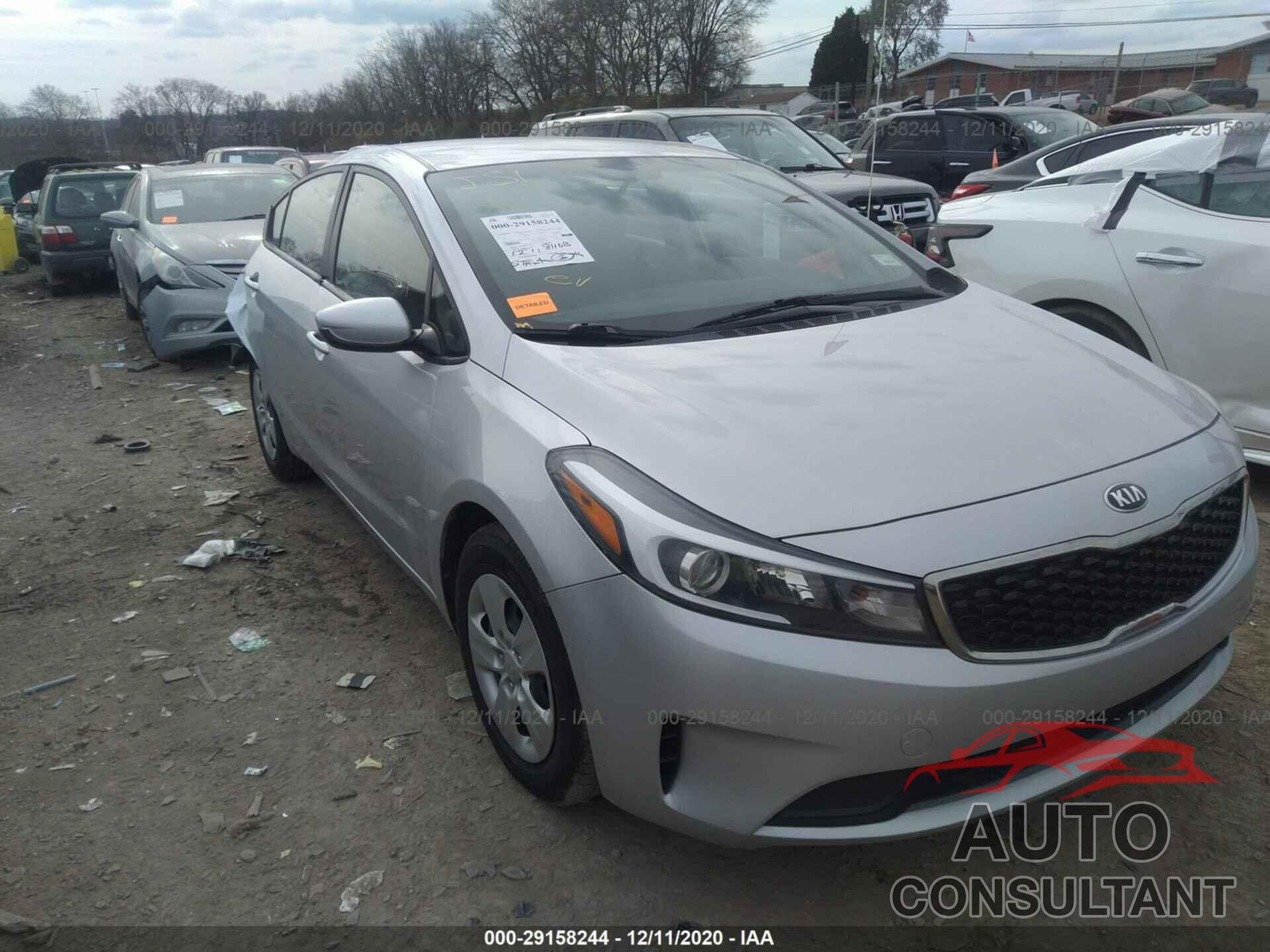 KIA FORTE 2017 - 3KPFK4A74HE045291