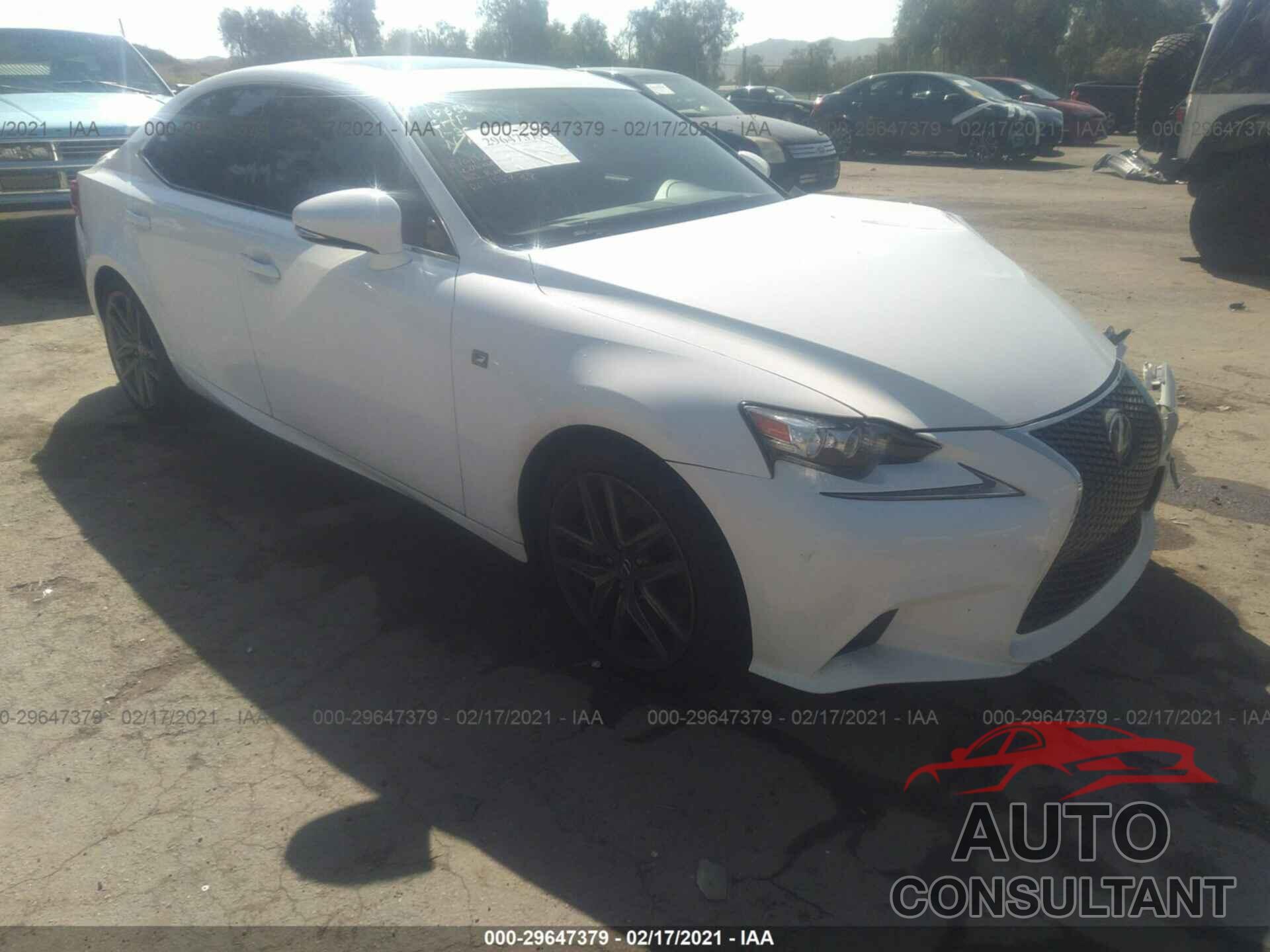 LEXUS IS 200T 2016 - JTHBA1D22G5034539