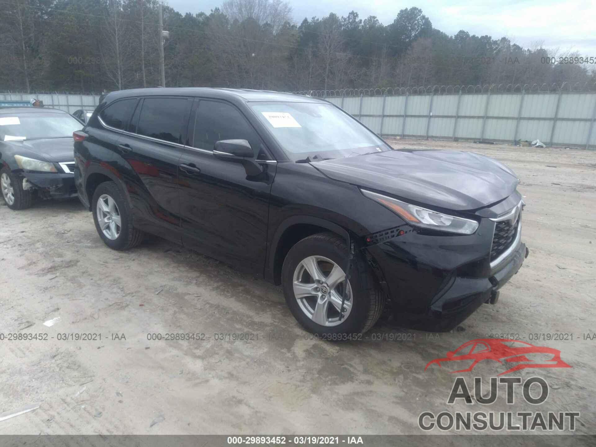 TOYOTA HIGHLANDER 2020 - 5TDCZRAH0LS002148