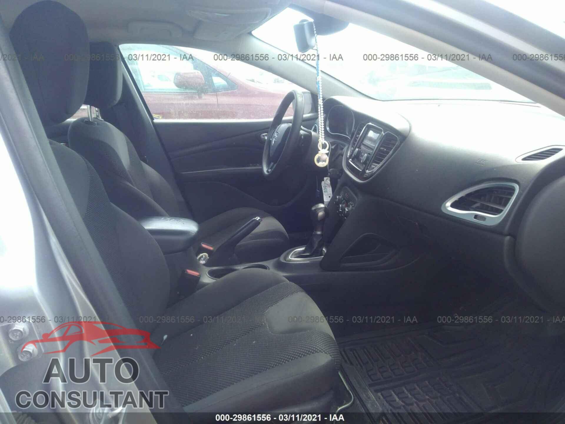 DODGE DART 2016 - 1C3CDFAA7GD578678