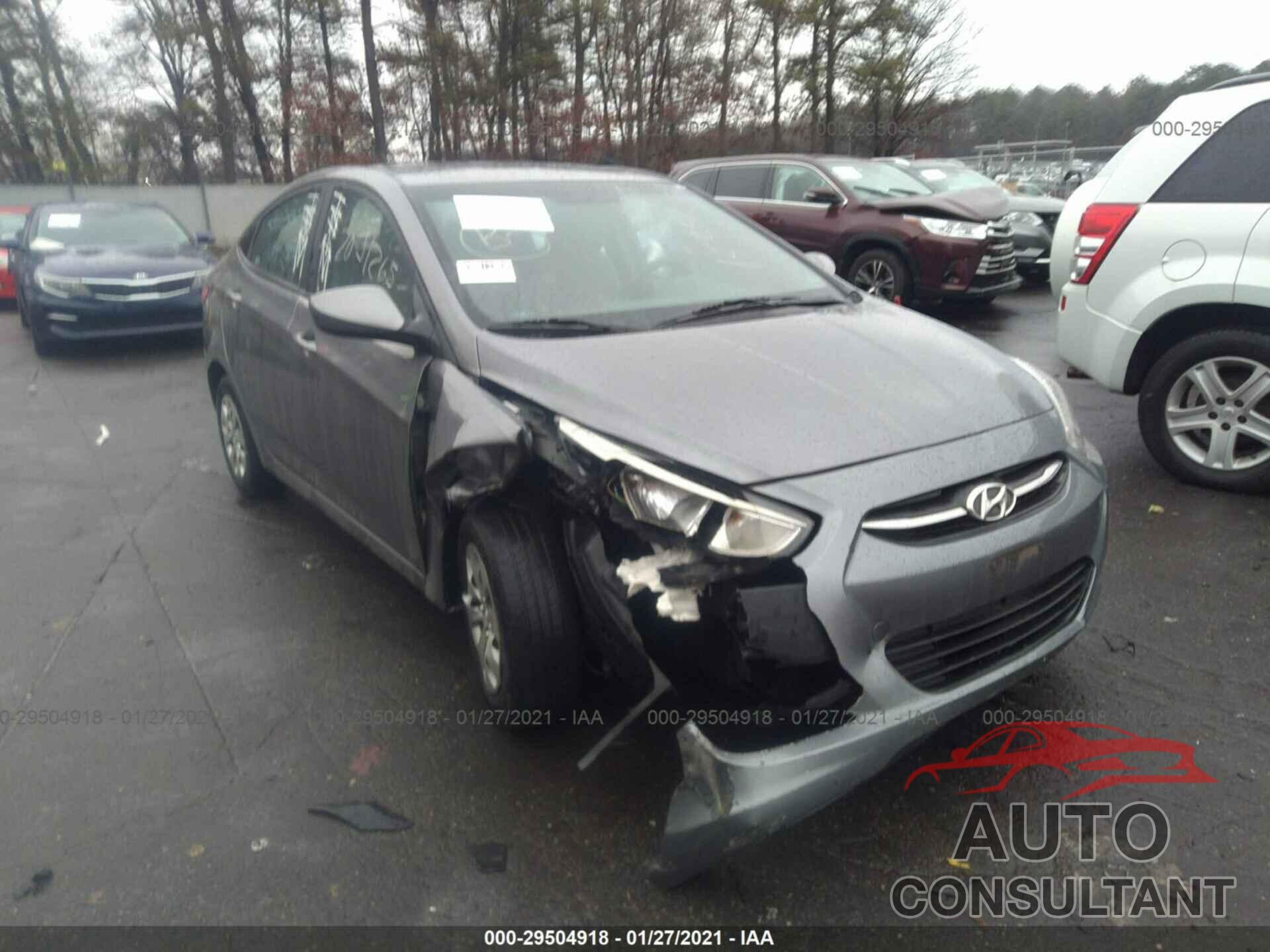 HYUNDAI ACCENT 2016 - KMHCT4AE2GU968511