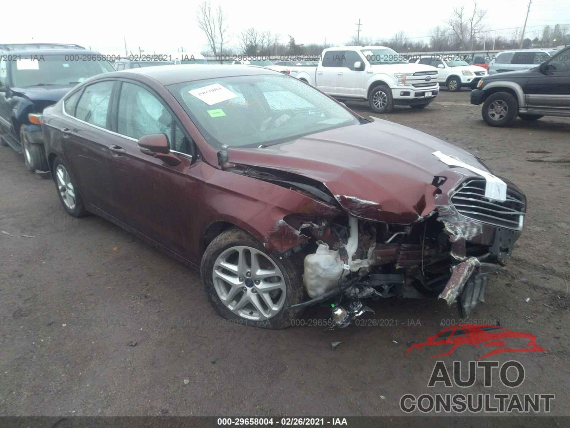 FORD FUSION 2016 - 3FA6P0H7XGR160037