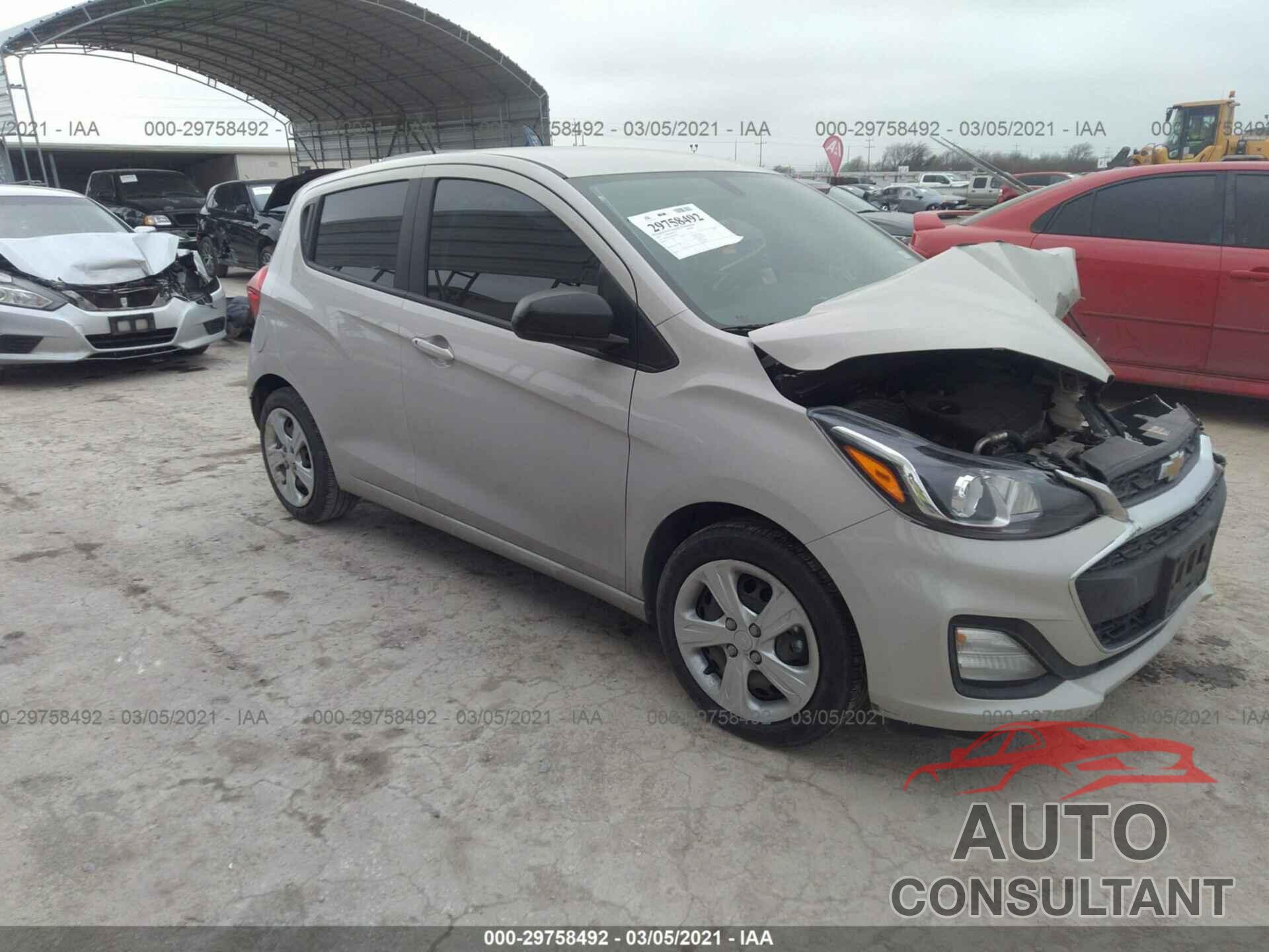 CHEVROLET SPARK 2019 - KL8CB6SA6KC810615