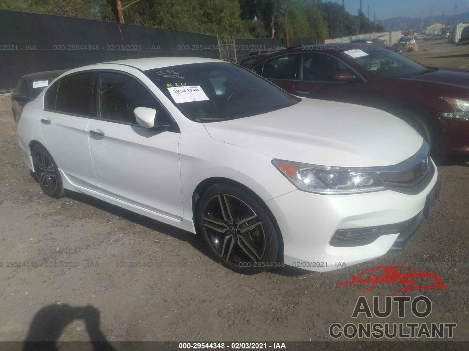 HONDA ACCORD SEDAN 2016 - 1HGCR2F57GA238547