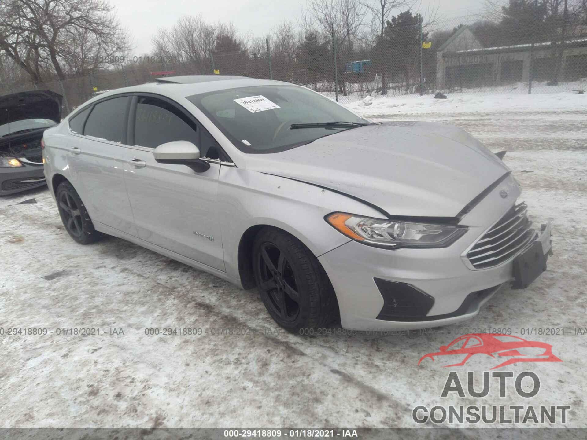 FORD FUSION HYBRID 2019 - 3FA6P0LU6KR140910