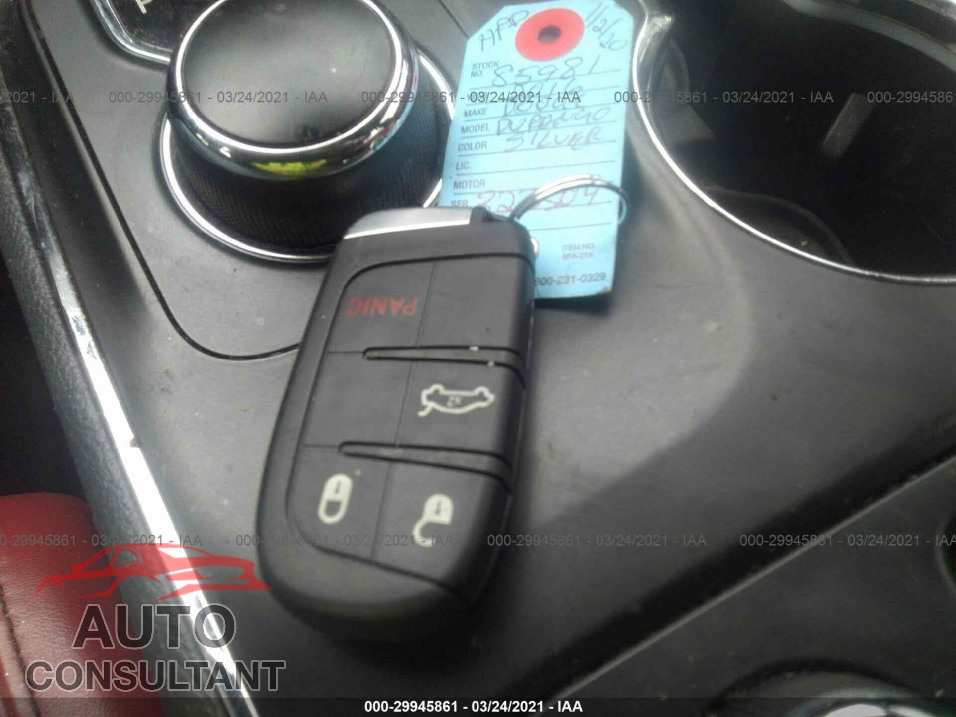 DODGE DURANGO 2016 - 1C4SDJCT6GC323504