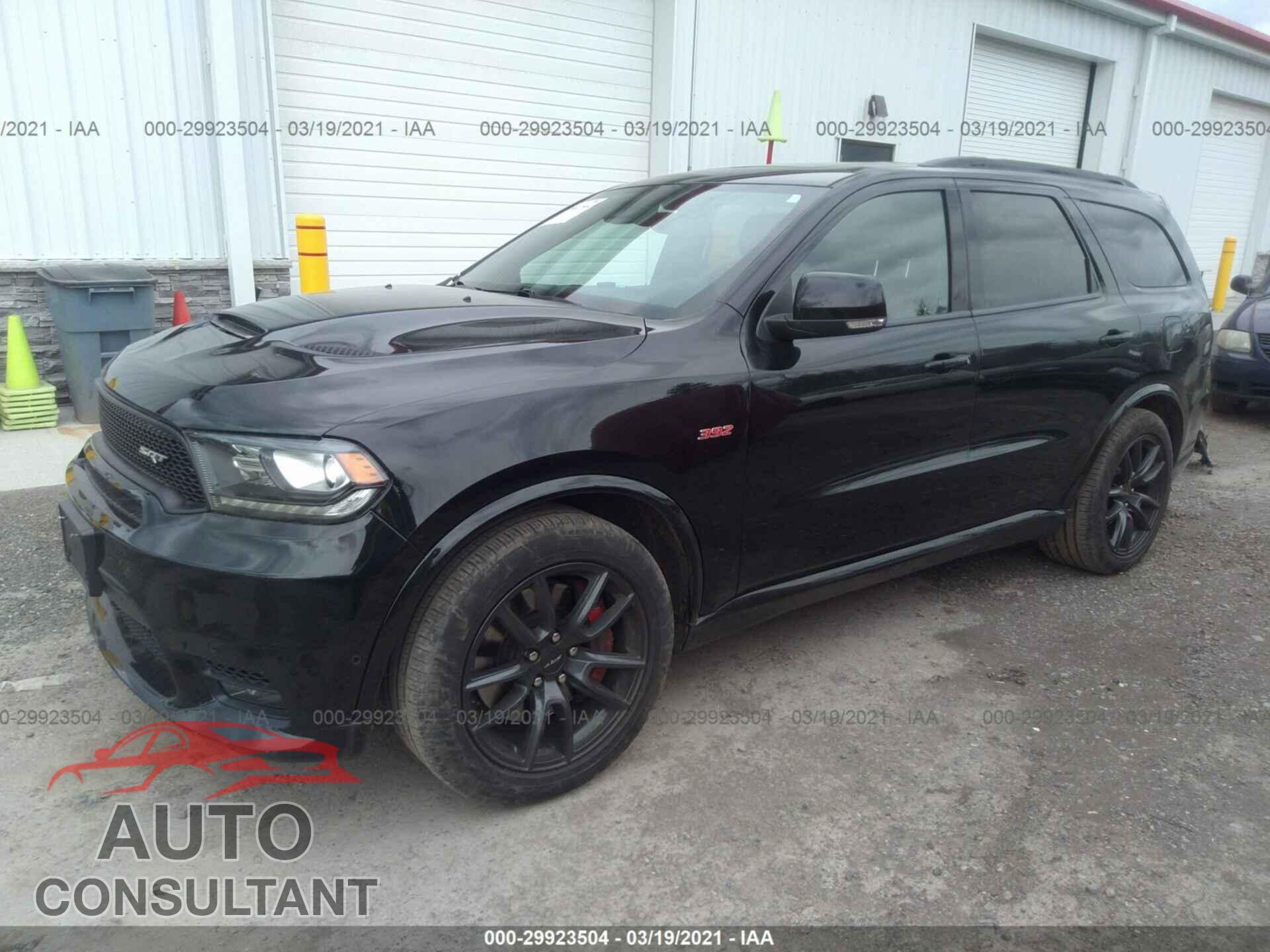 DODGE DURANGO 2018 - 1C4SDJGJ7JC134201