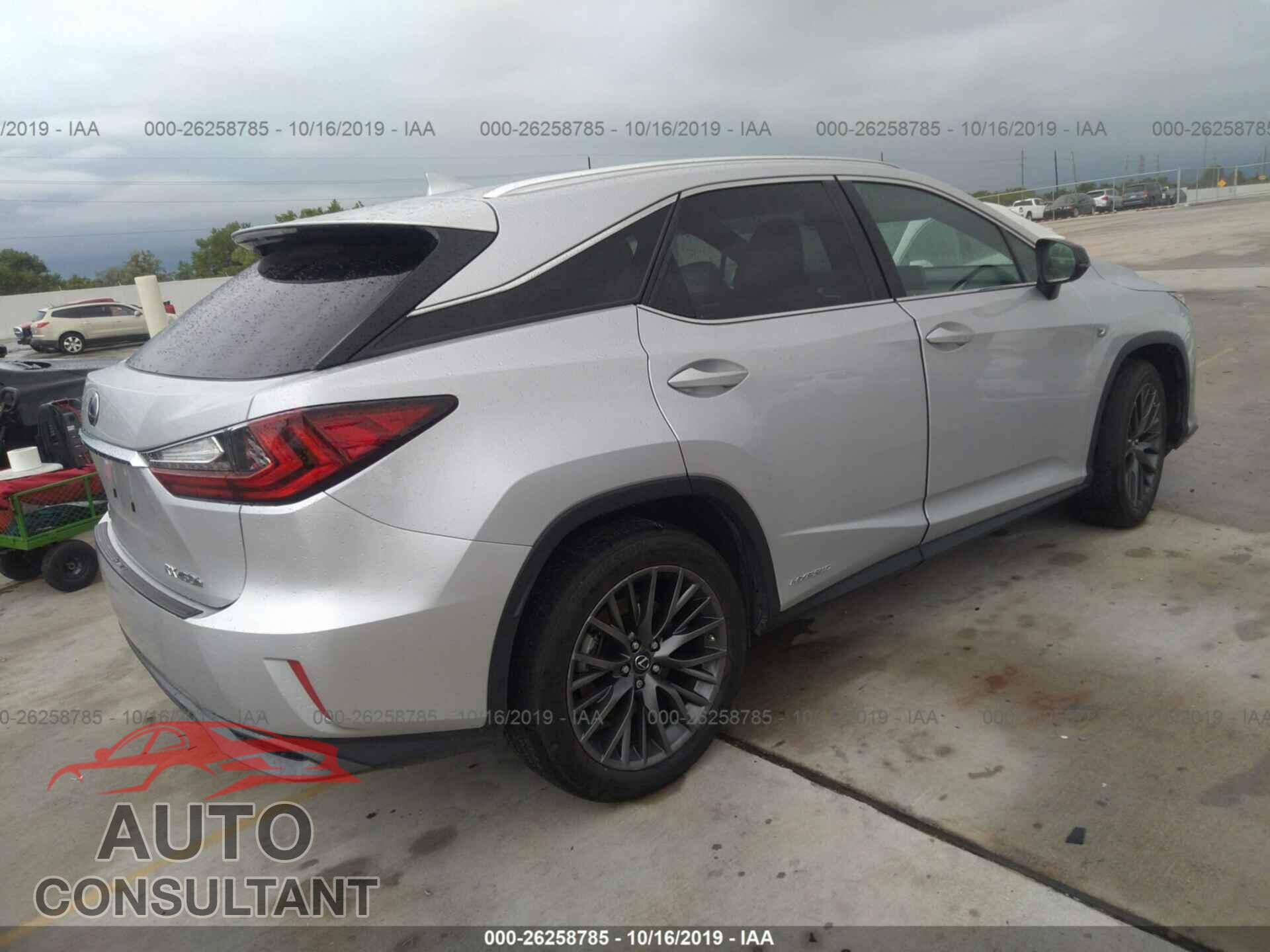 LEXUS RX 2016 - 2T2BGMCA5GC007750