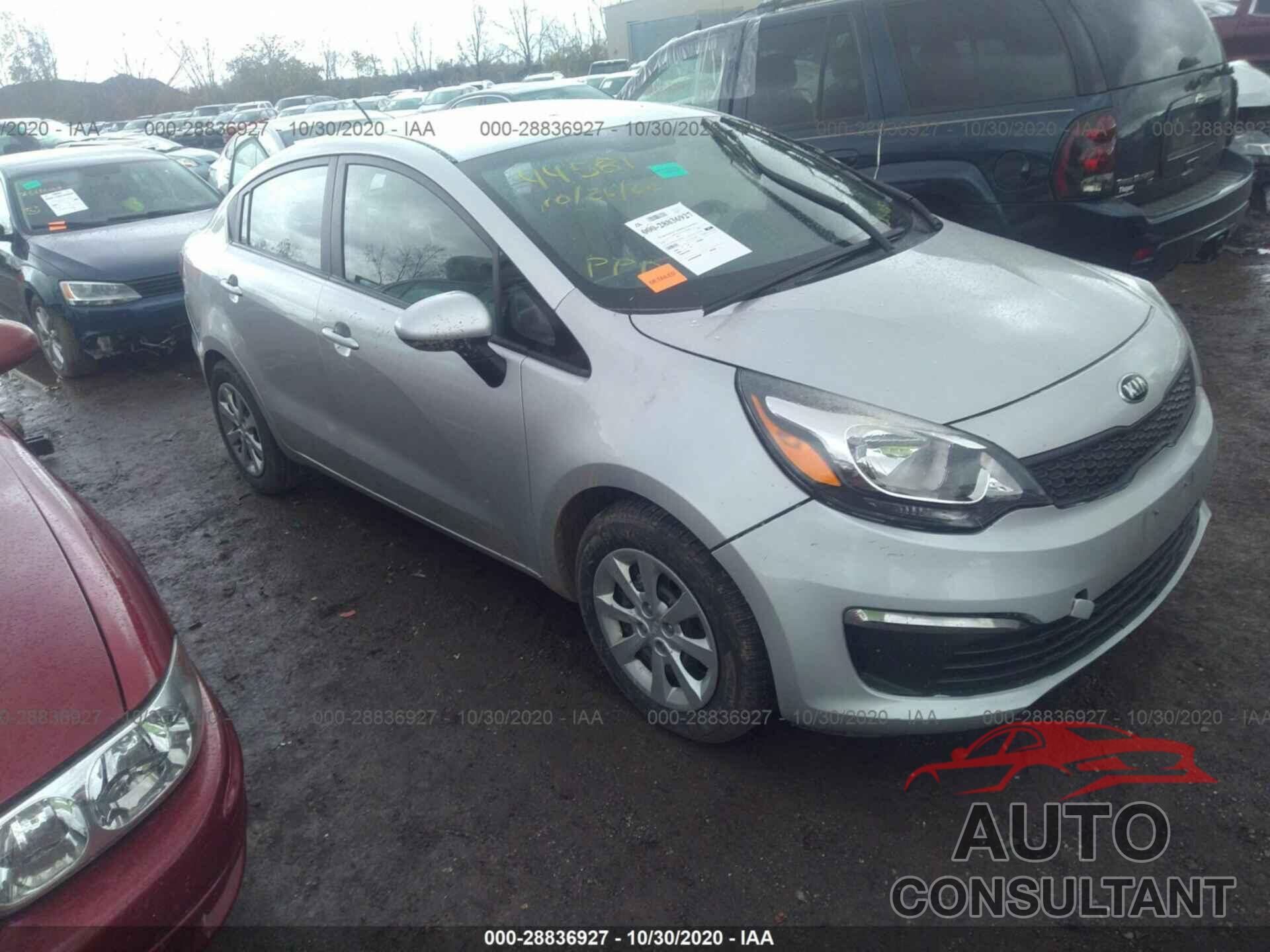 KIA RIO 2016 - KNADM4A31G6584001