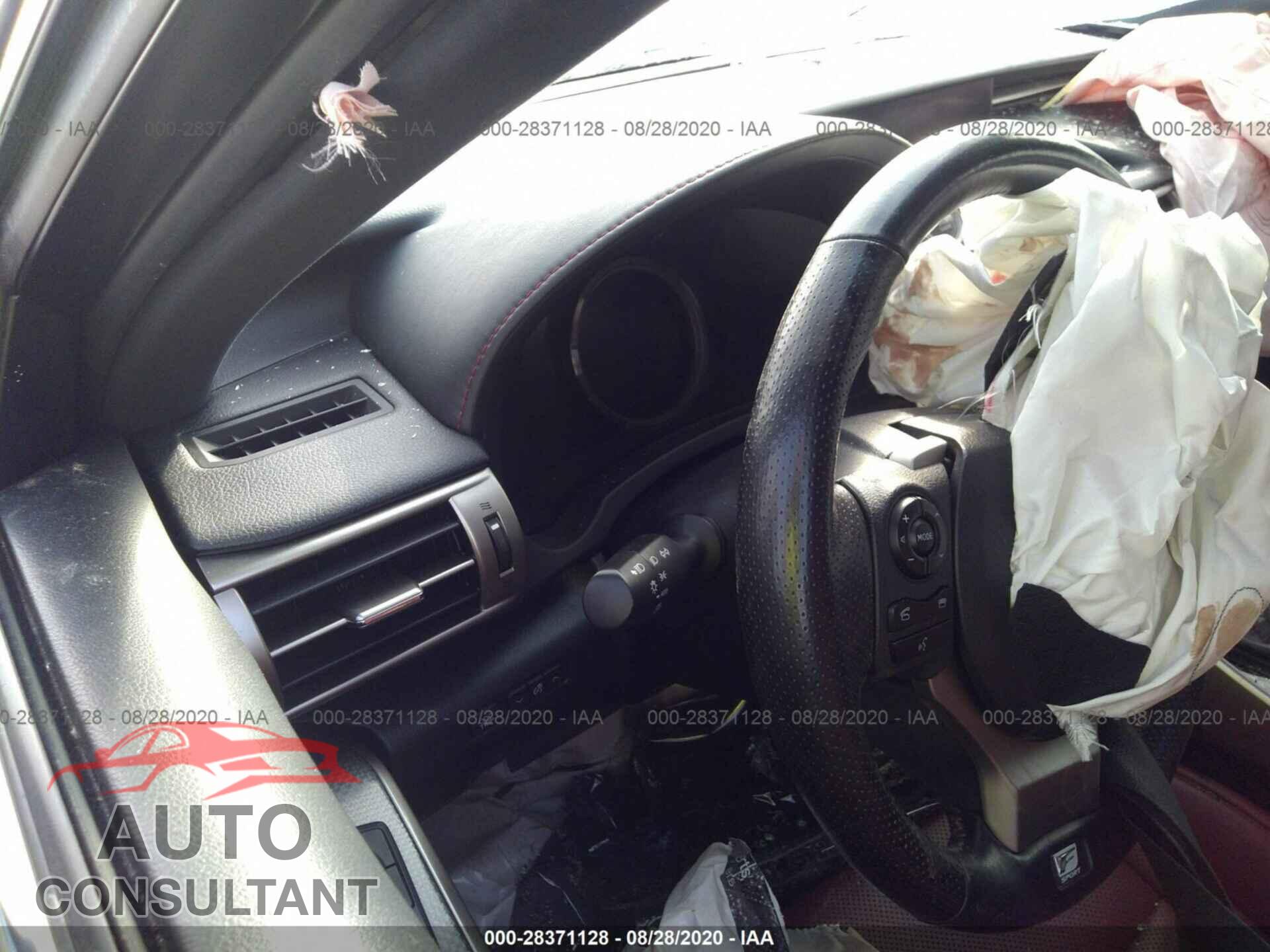 LEXUS IS 2016 - JTHBA1D28G5038207