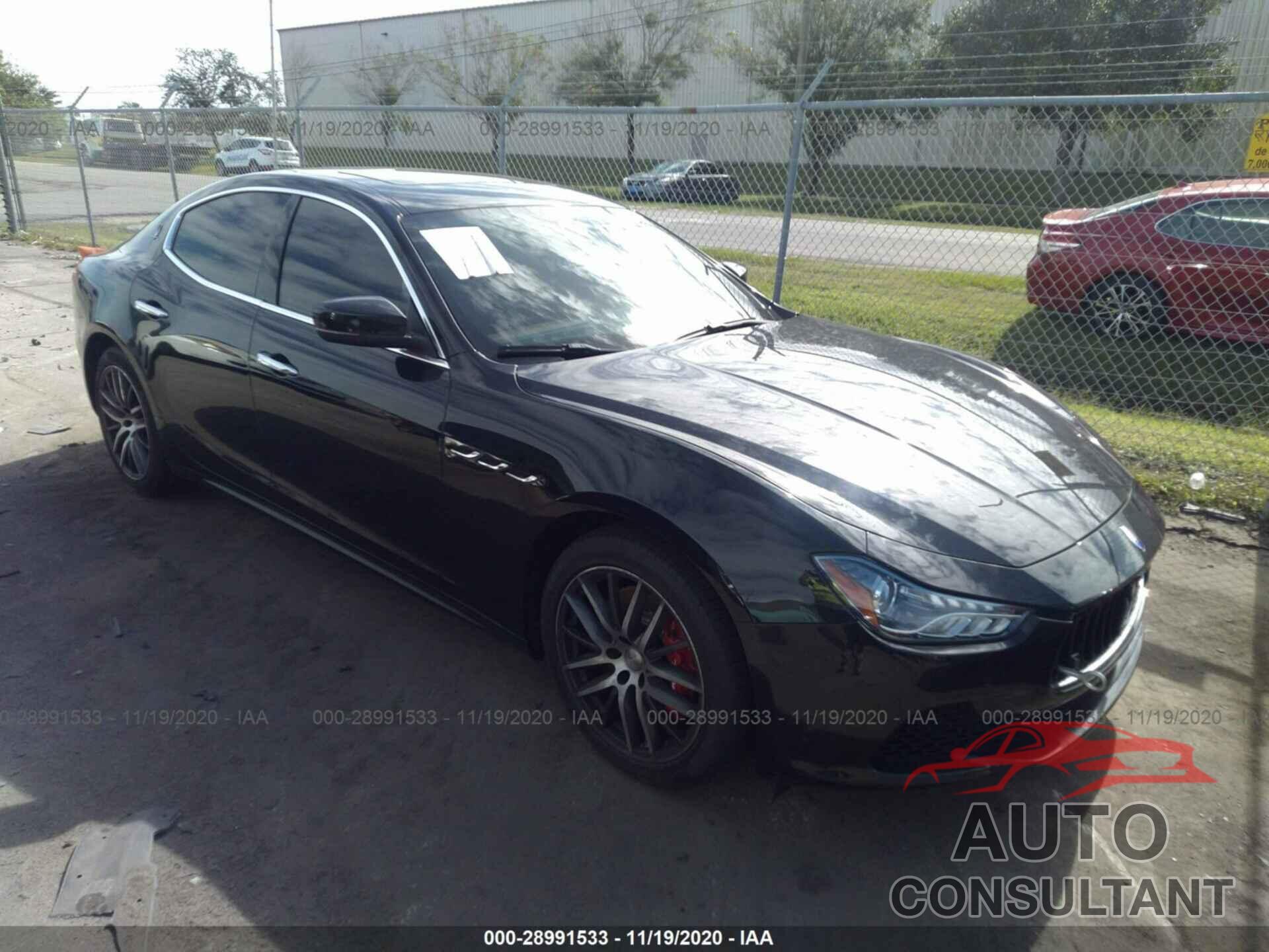 MASERATI GHIBLI 2017 - ZAM57RTA6H1234025