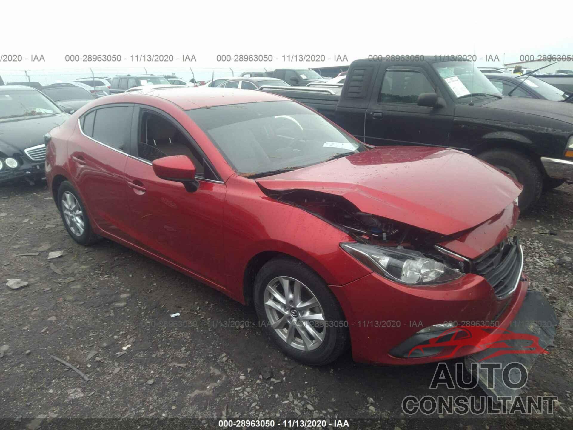 MAZDA 3 2016 - 3MZBM1U78GM260063