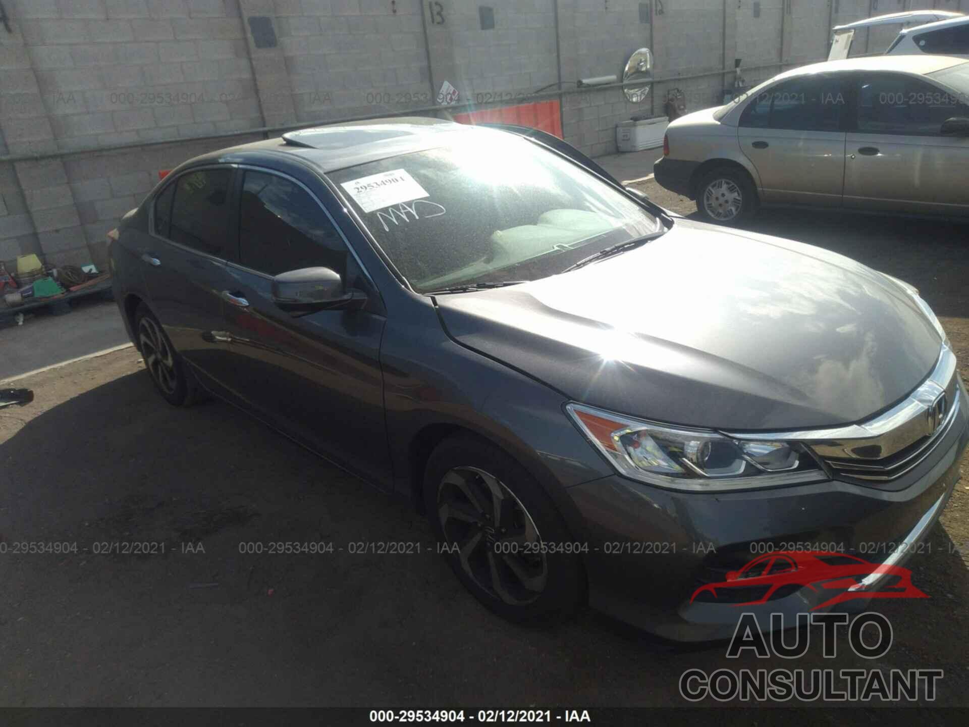 HONDA ACCORD SEDAN 2016 - 1HGCR2F76GA223362