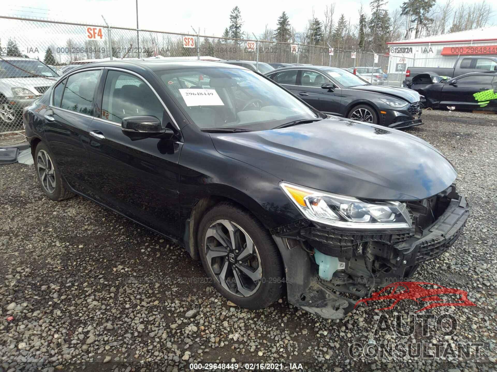 HONDA ACCORD SEDAN 2017 - 1HGCR3F80HA013419