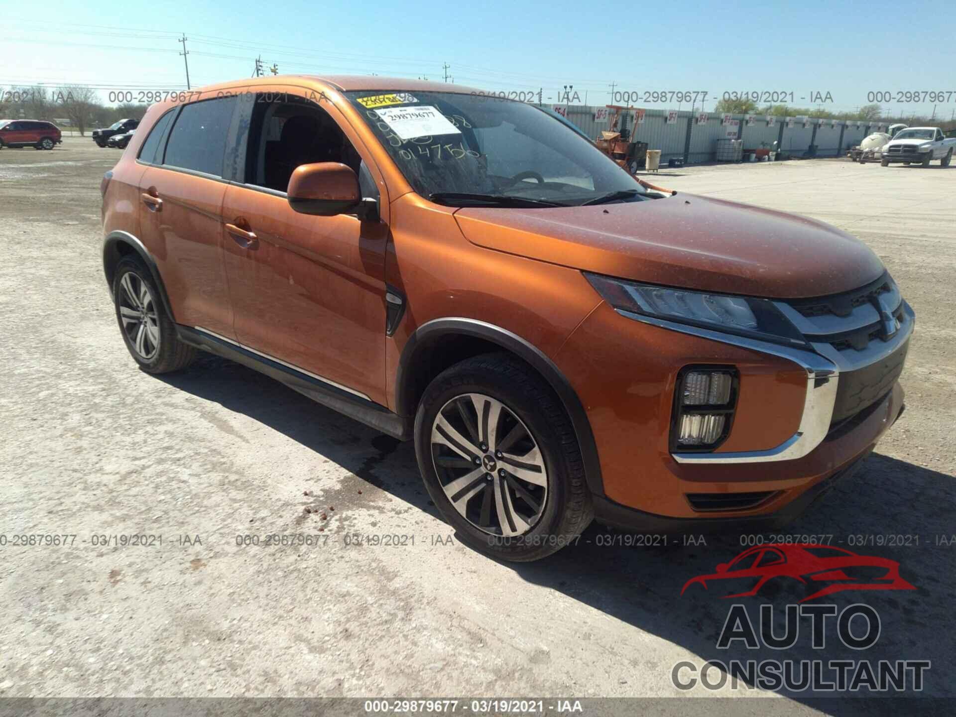 MITSUBISHI OUTLANDER SPORT 2020 - JA4AP3AUXLU014756