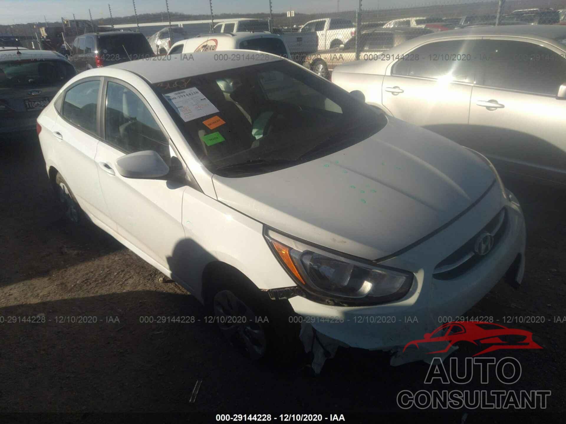 HYUNDAI ACCENT 2016 - KMHCT4AE1GU140398