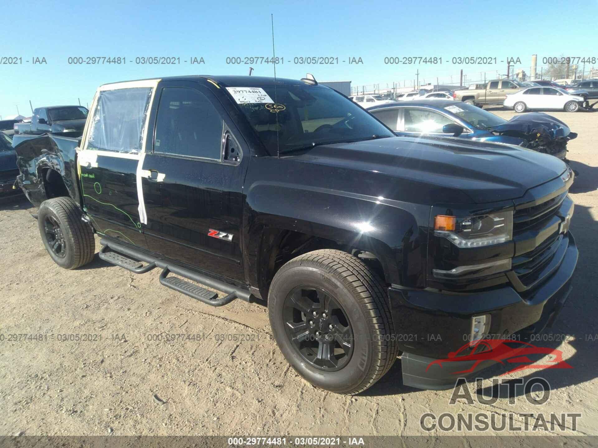 CHEVROLET SILVERADO 1500 2017 - 3GCUKSEJ8HG239747