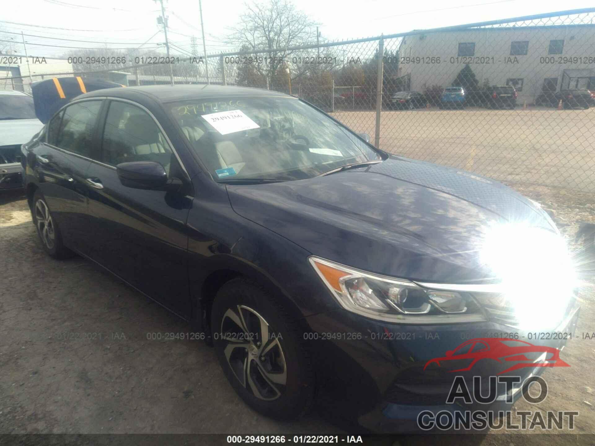 HONDA ACCORD SEDAN 2017 - 1HGCR2F39HA166508